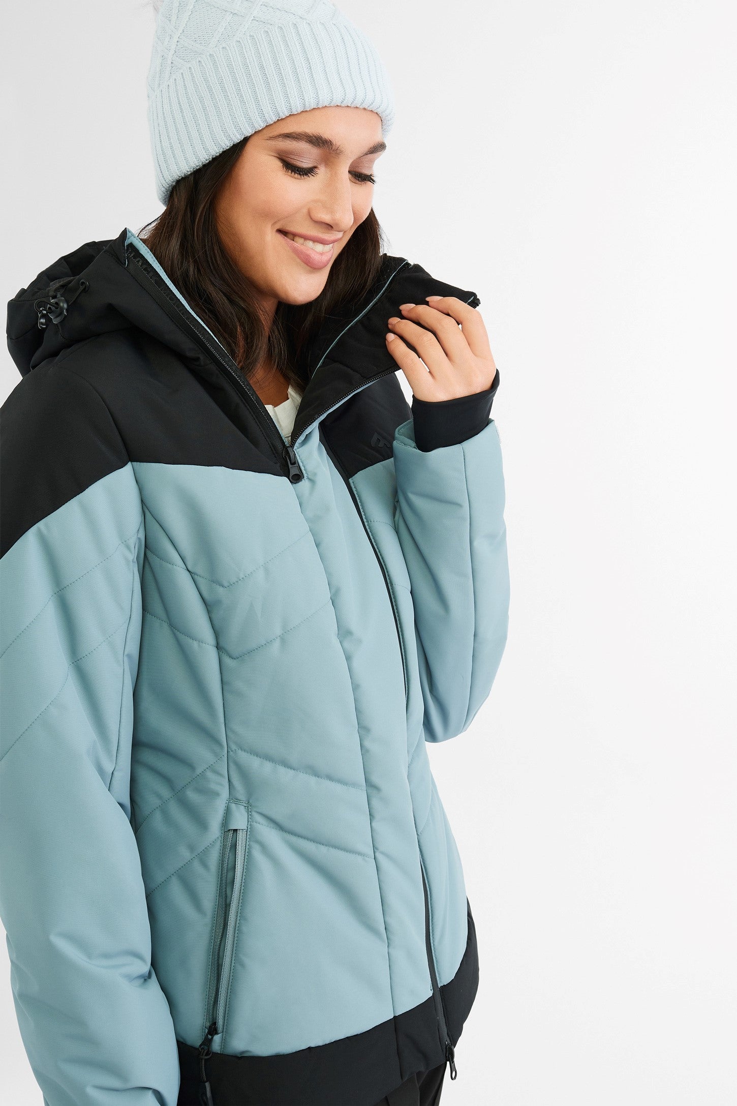 Manteau de ski hiver BM - Femme && BLEU ACIER