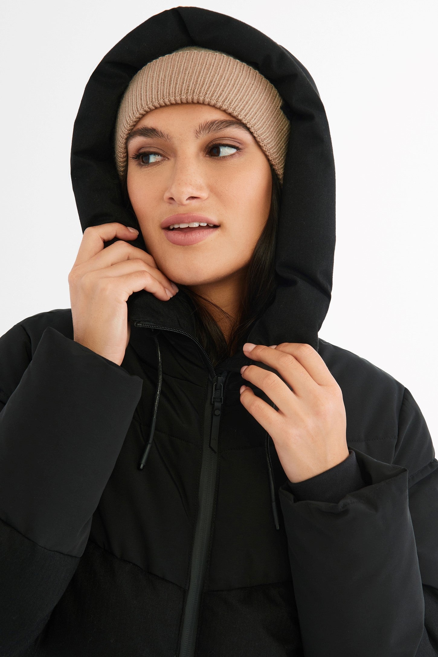 Manteau d'hiver matelassé BM - Femme && NOIR