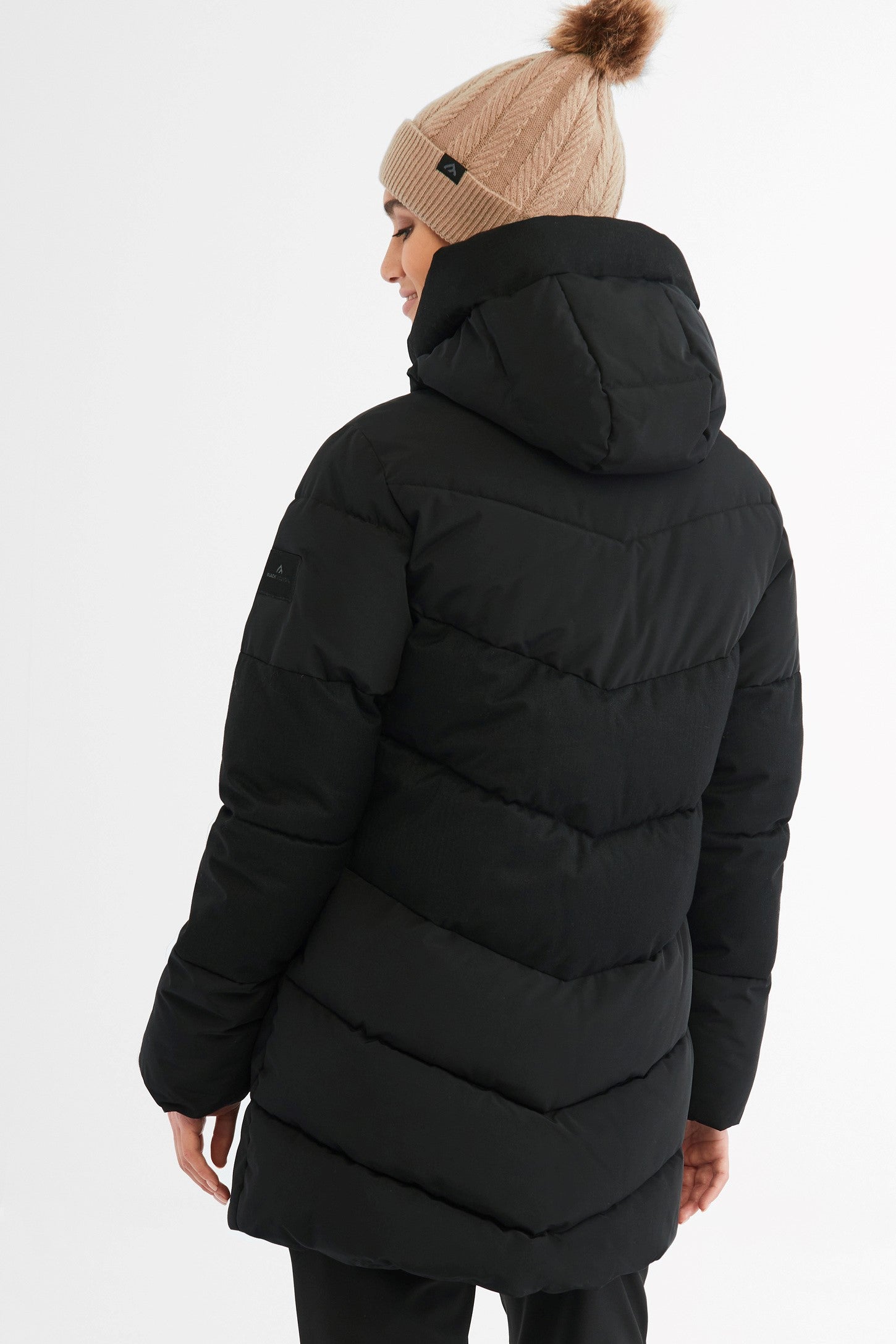 Manteau d'hiver matelassé BM - Femme && NOIR