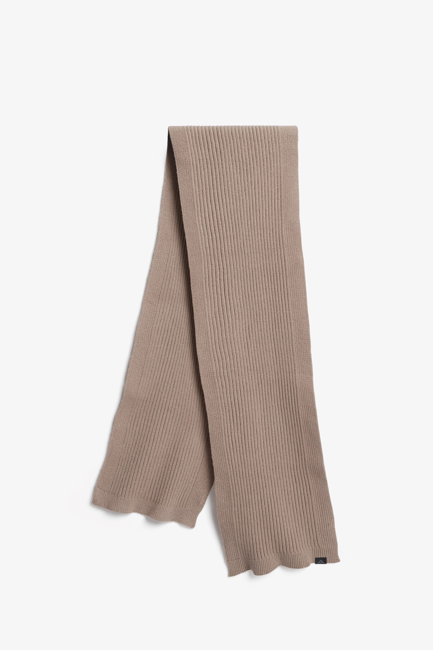 Foulard en tricot polyester recyclé BM - Femme && BEIGE