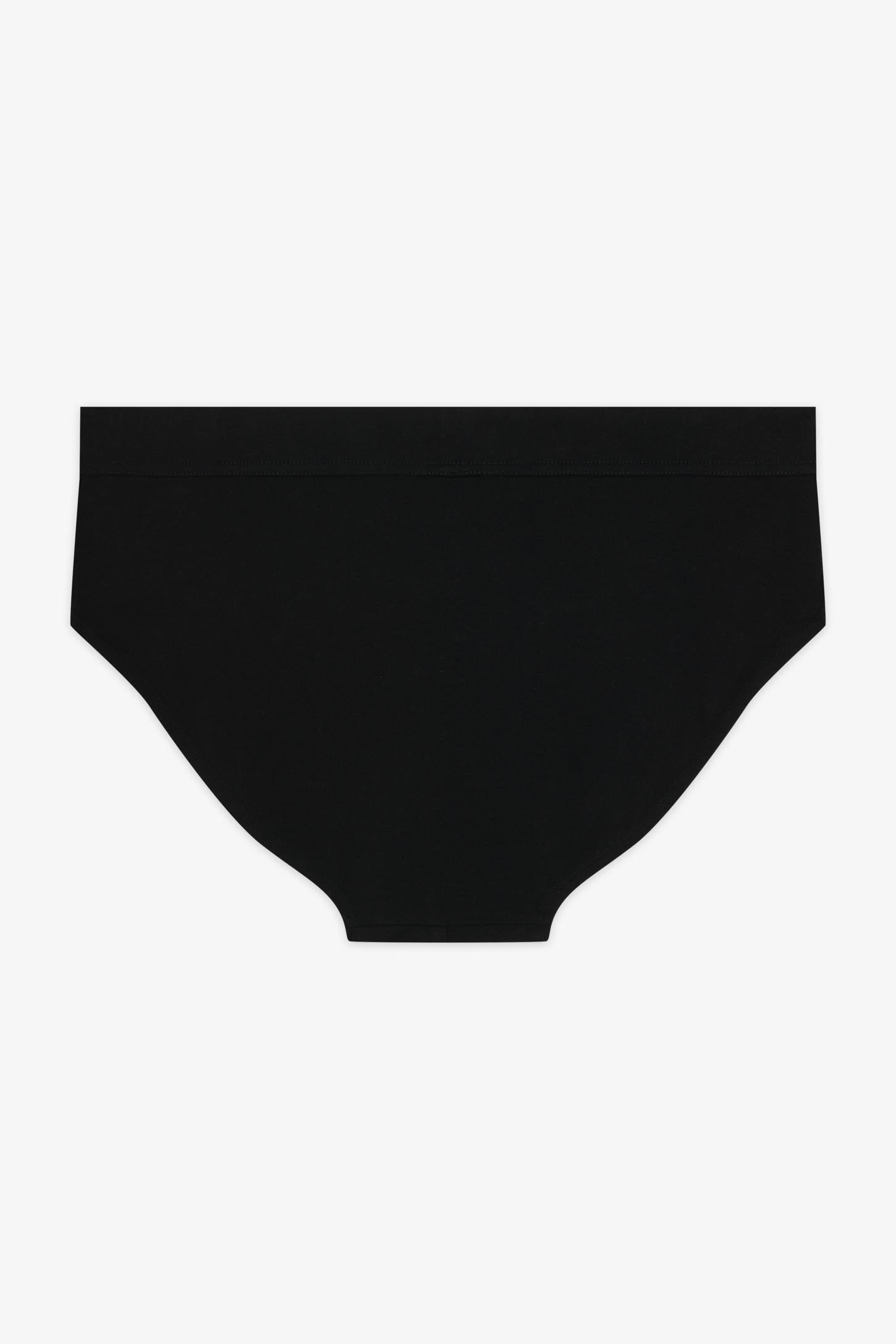 Slip en coton - Homme && NOIR