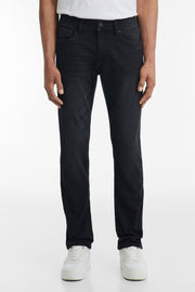 Jeans 5 poches coupe régulière 30'' - Homme && CHARBON