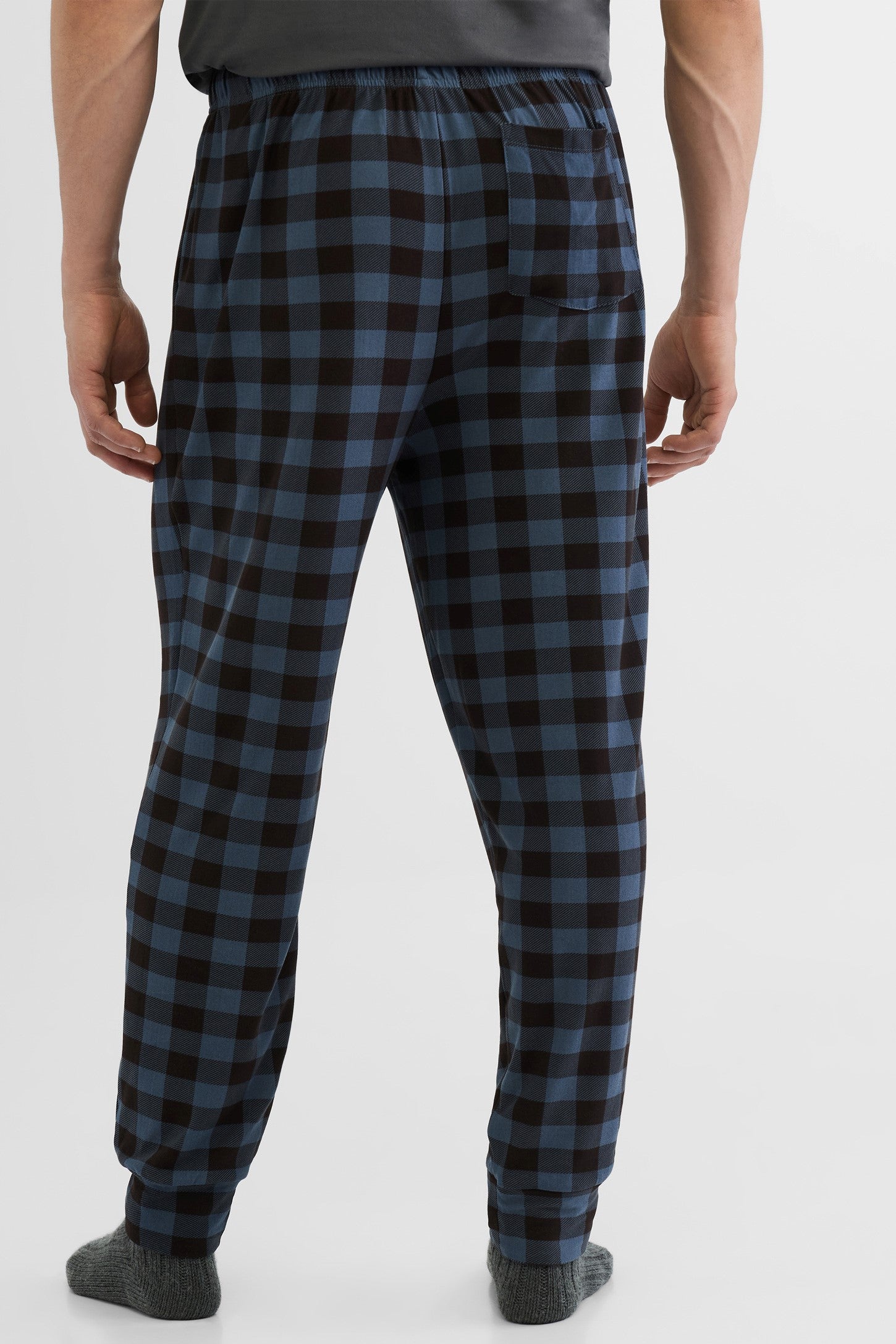 Pantalon pyjama jogger, 2/50$ - Homme && BLEU MARINE MUL