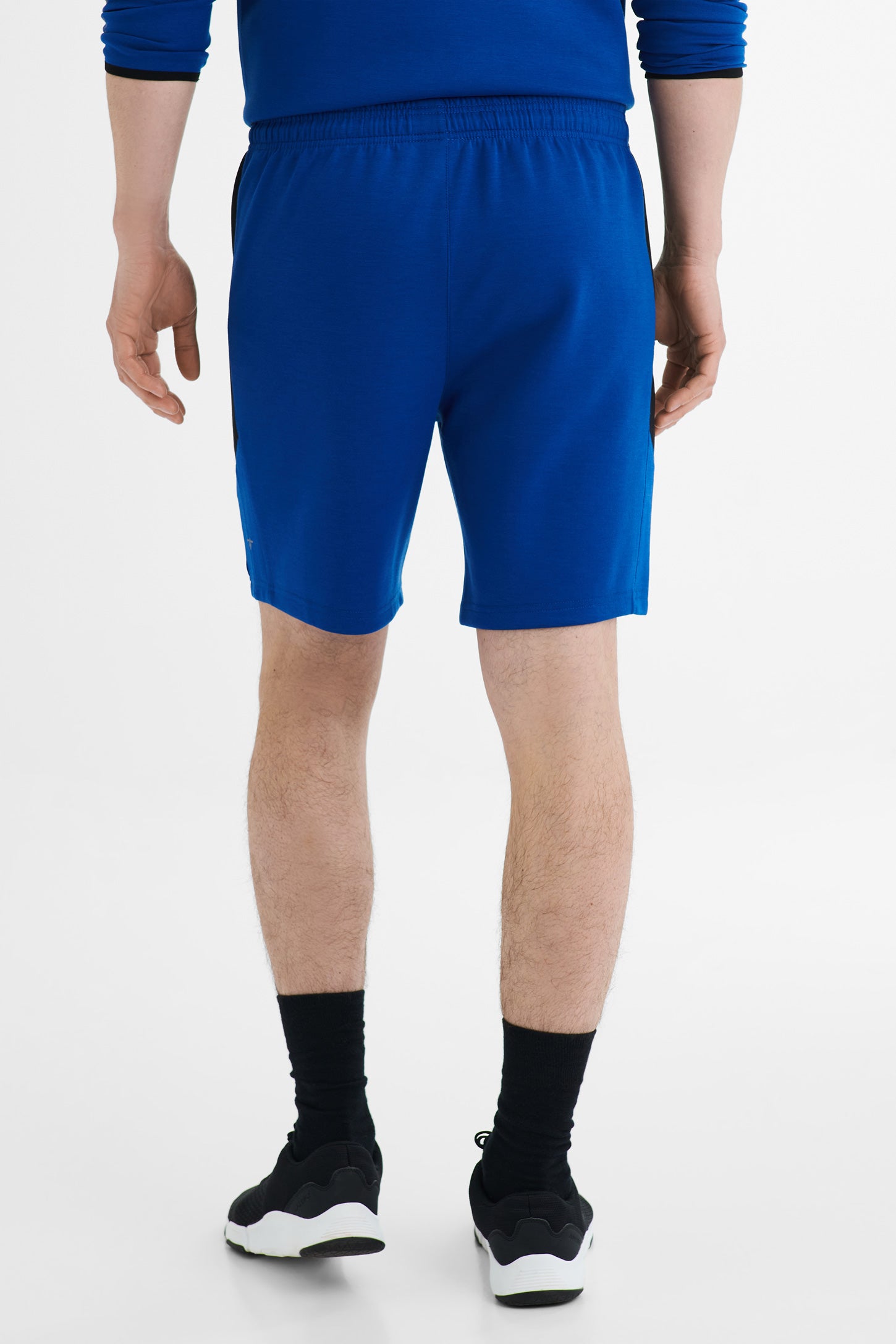 Short athlétique - Homme && BLEU COBALT