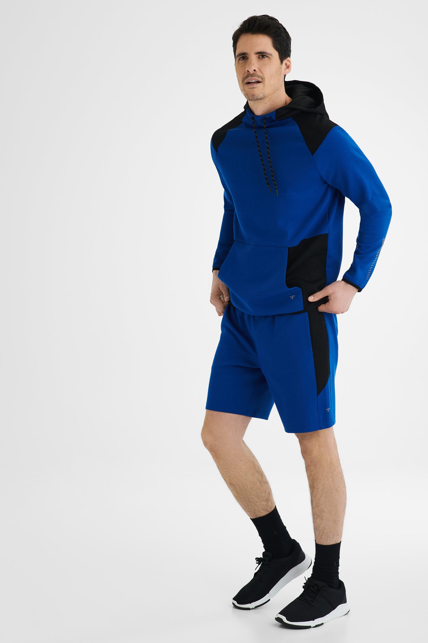 Short athlétique - Homme && BLEU COBALT