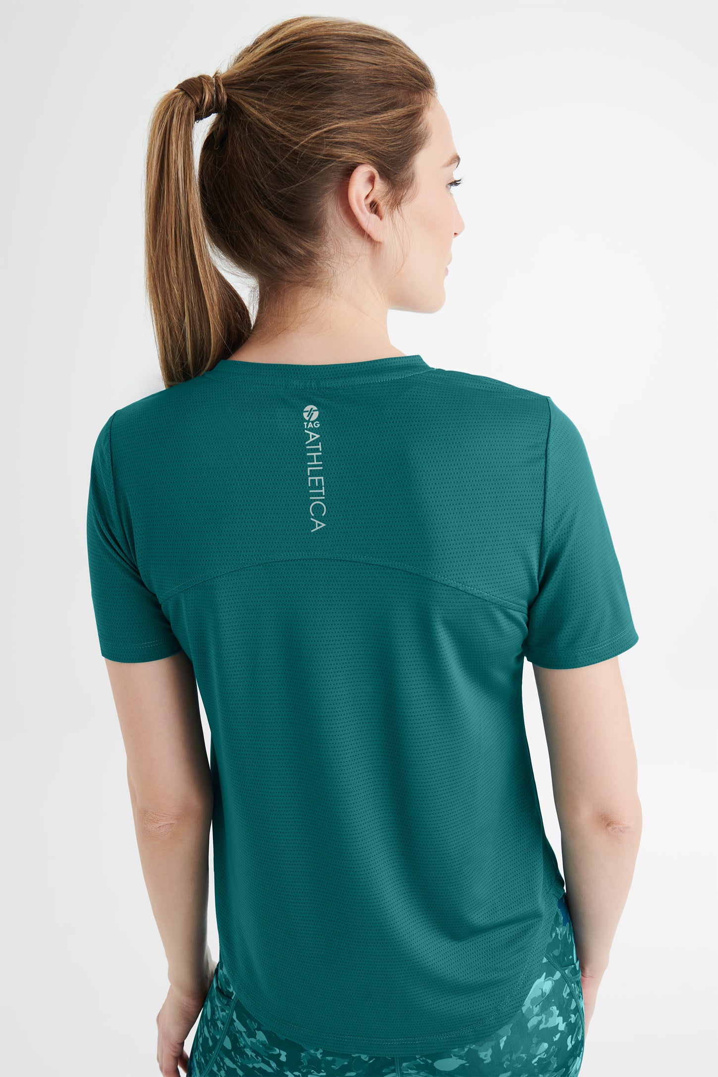 T-shirt athlétique - Femme && TURQUOISE