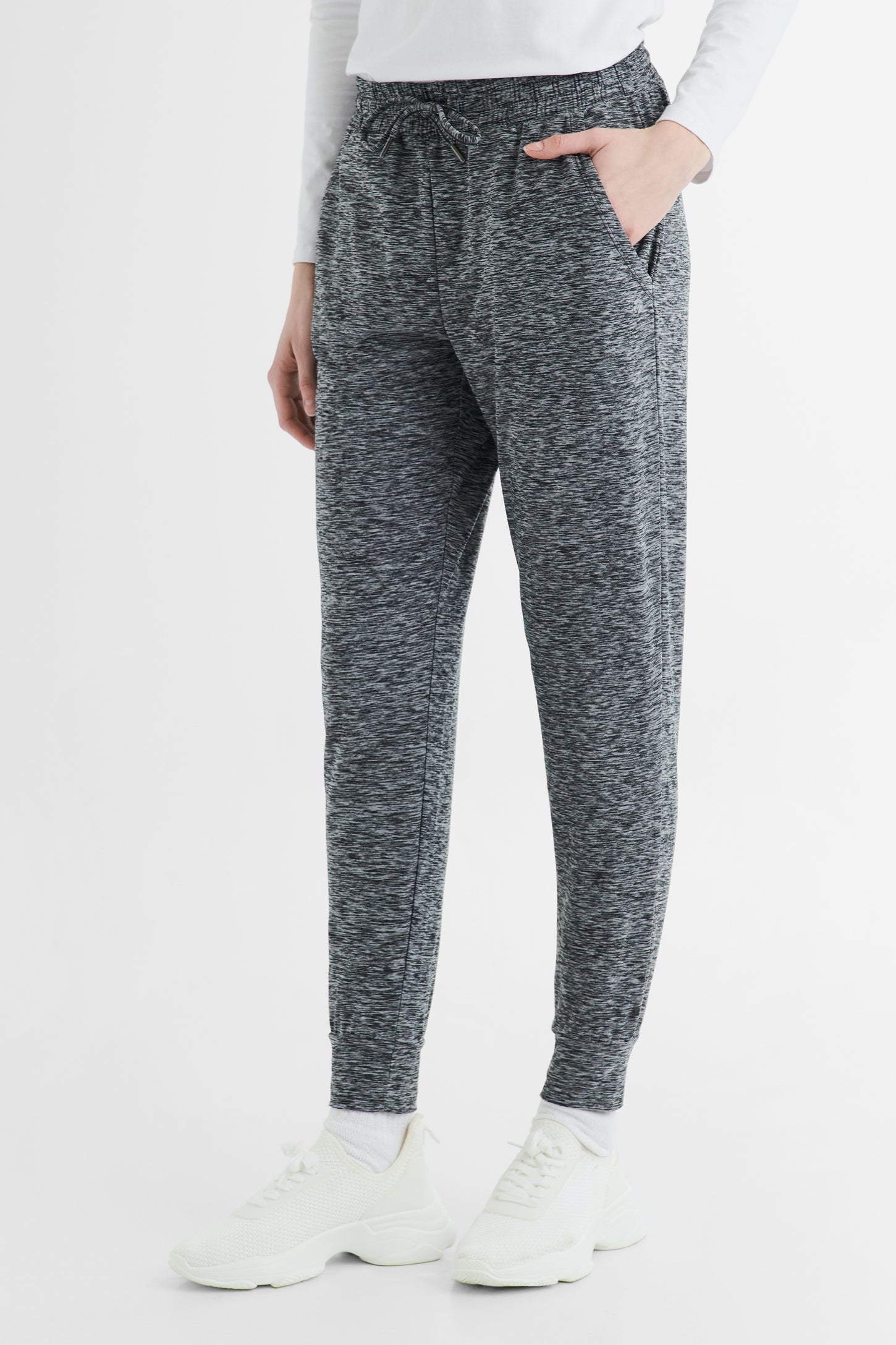 Jogger gris femme hot sale