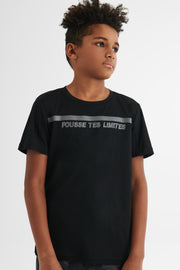 T-shirt athlétique - Ado garçon && NOIR
