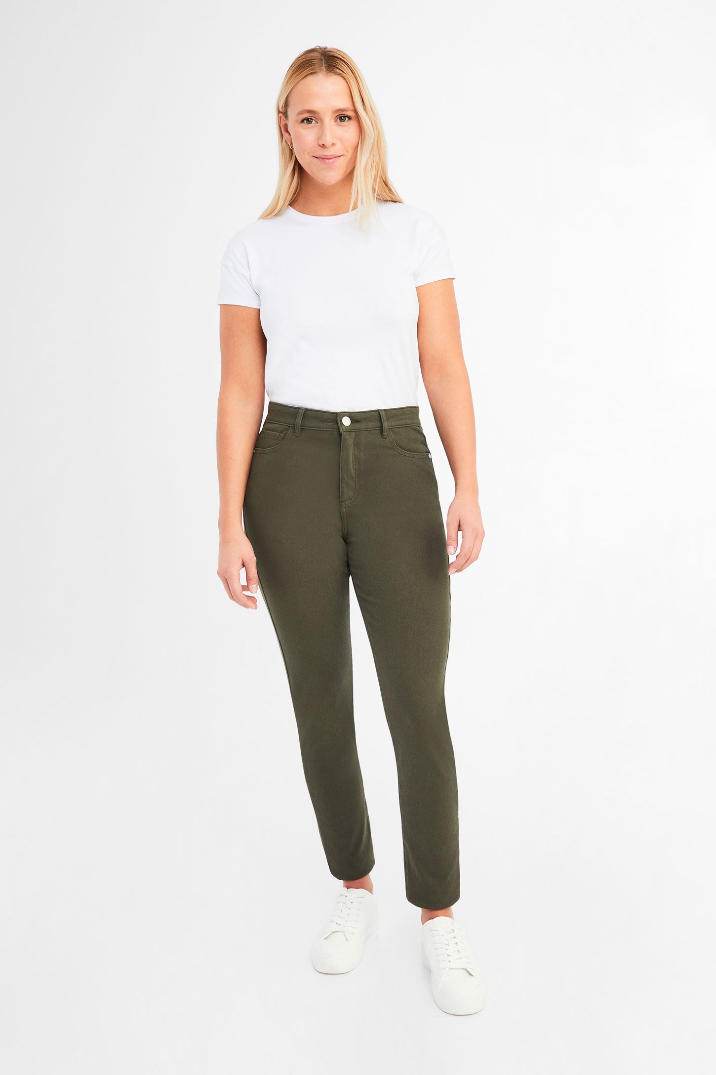 4-way stretch slim fit pants - Women | Aubainerie