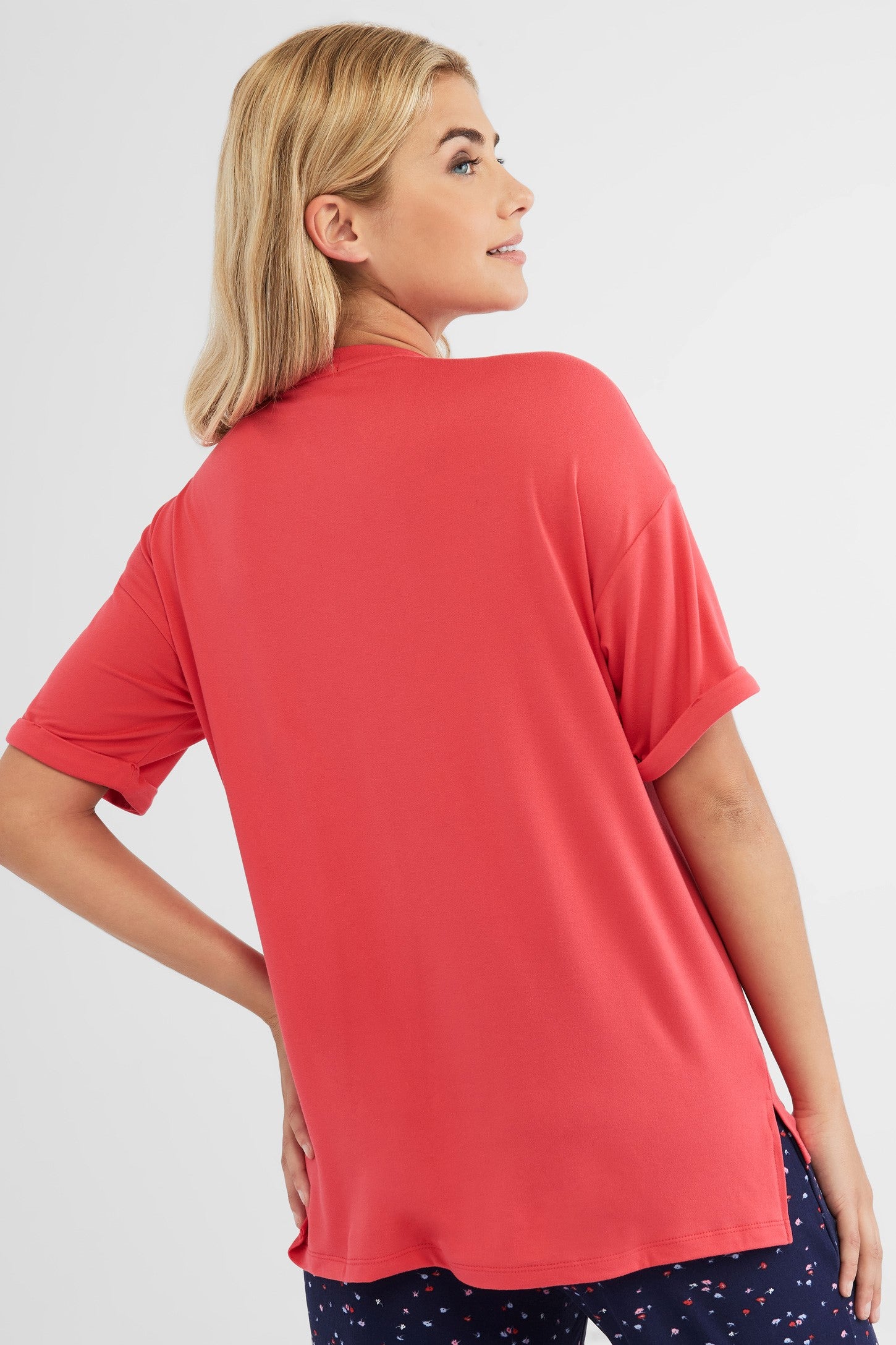 T-shirt pyjama - Femme && GERANIUM