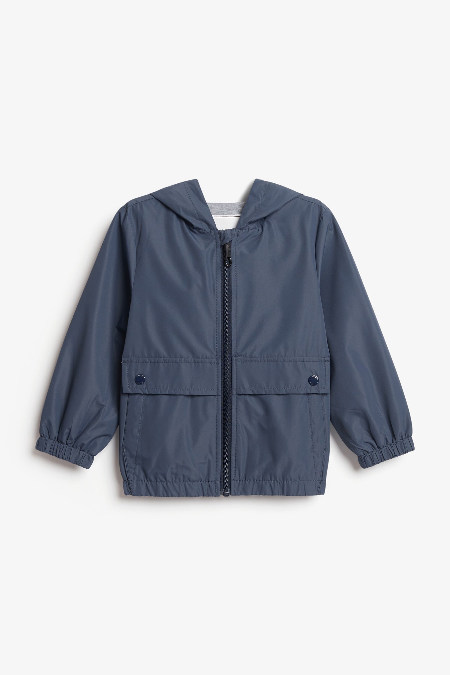 Manteau mi-saison doublé résistant à l'eau - Enfant garçon && MARIN