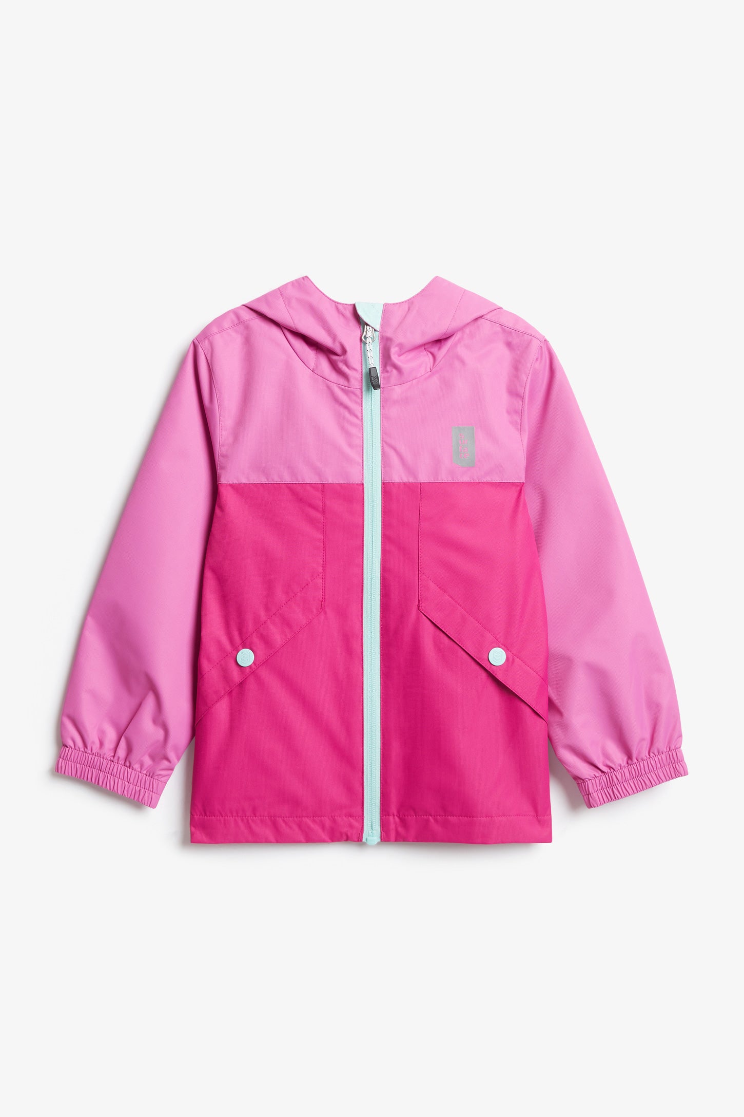 Manteau mi-saison doublé en jersey - Enfant fille && ROSE