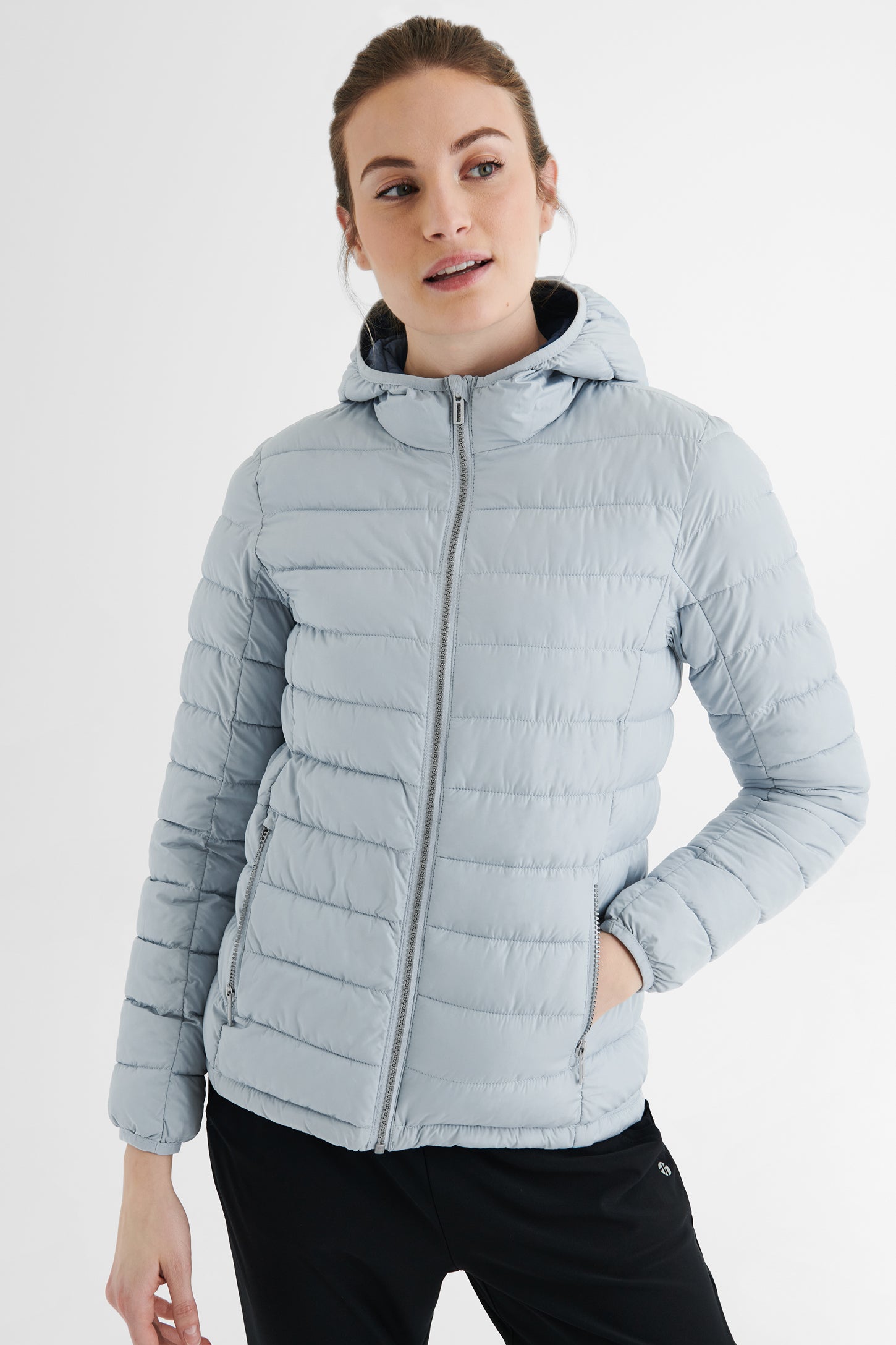 Manteau matelassé compressible - Femme && BLEU