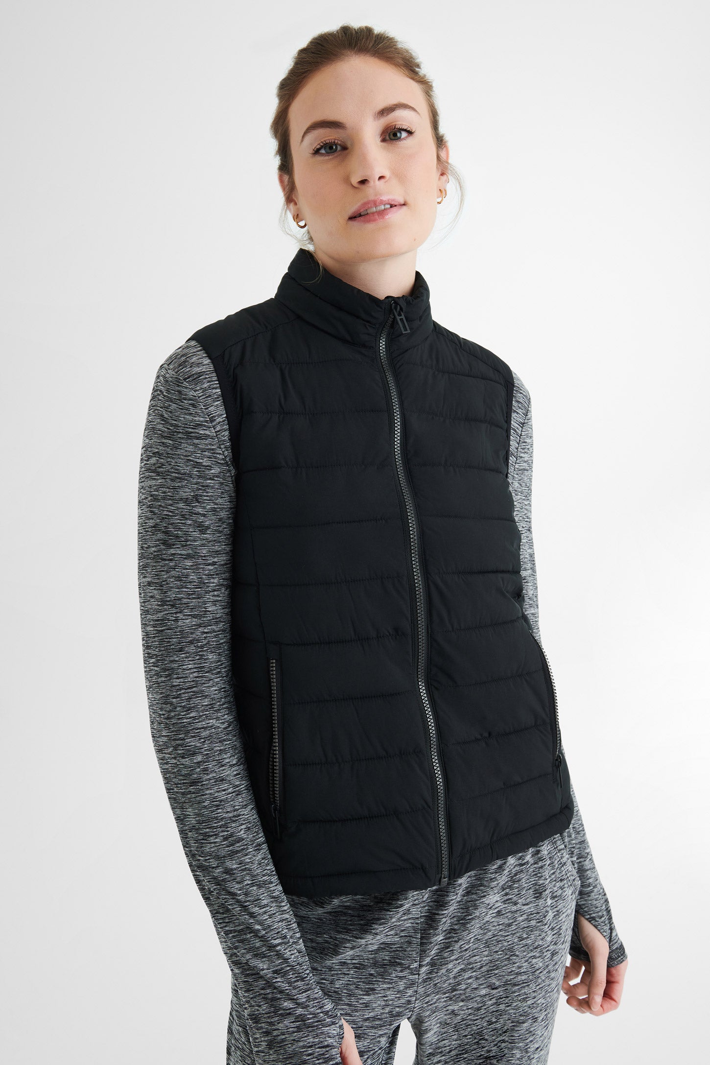 Gilet matelassé sans manche femme hot sale