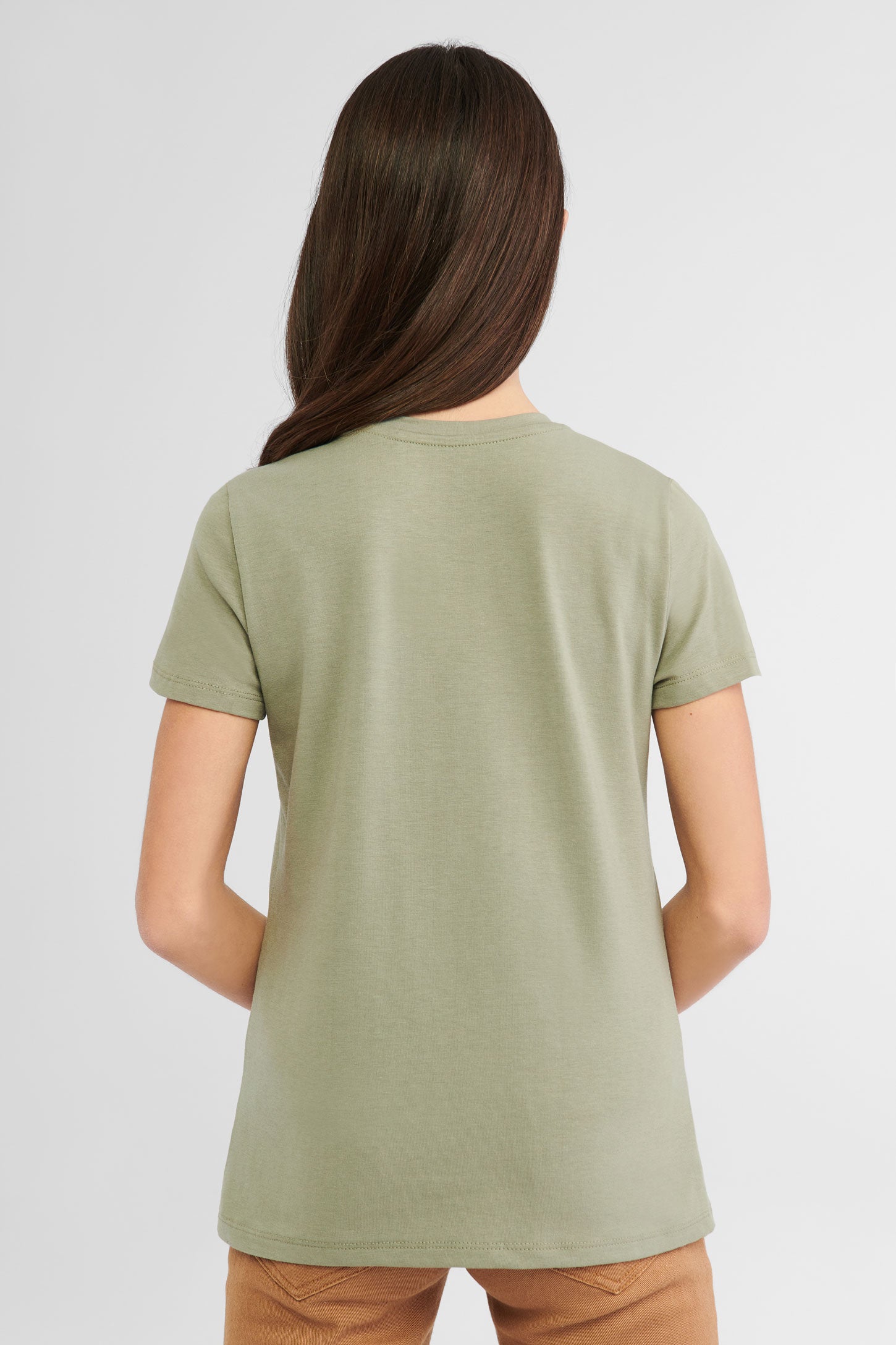 Khaki green 2024 t shirt