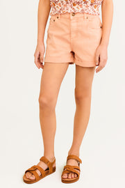 Short en jeans coupe régulière - Ado fille && ROSE PALE