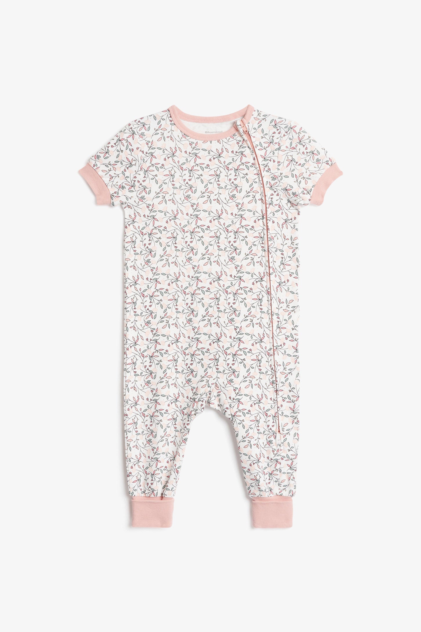 Pyjama 1-pièce évolutif en coton bio - Bébé fille && BLANC MULTI