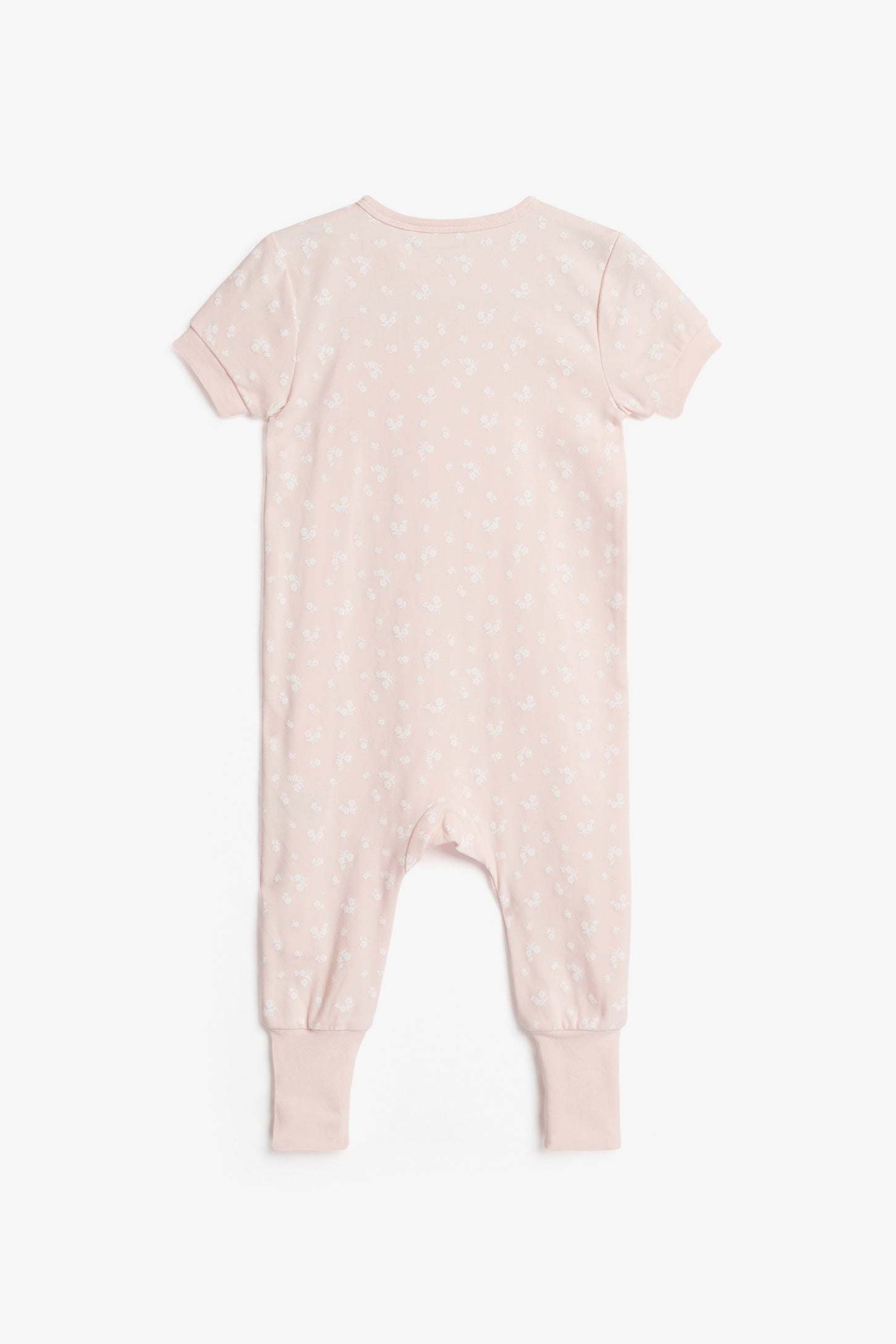 Pyjama 1-pièce évolutif en coton bio - Bébé fille && ROSE MULTI