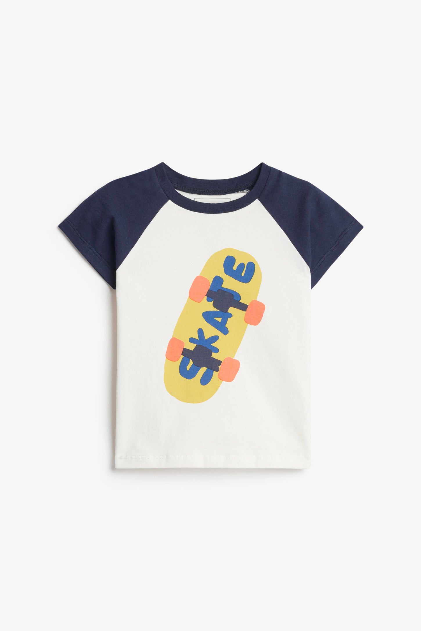 T-shirt imprimé en coton - Bébé garçon && BLANC CASSÉ