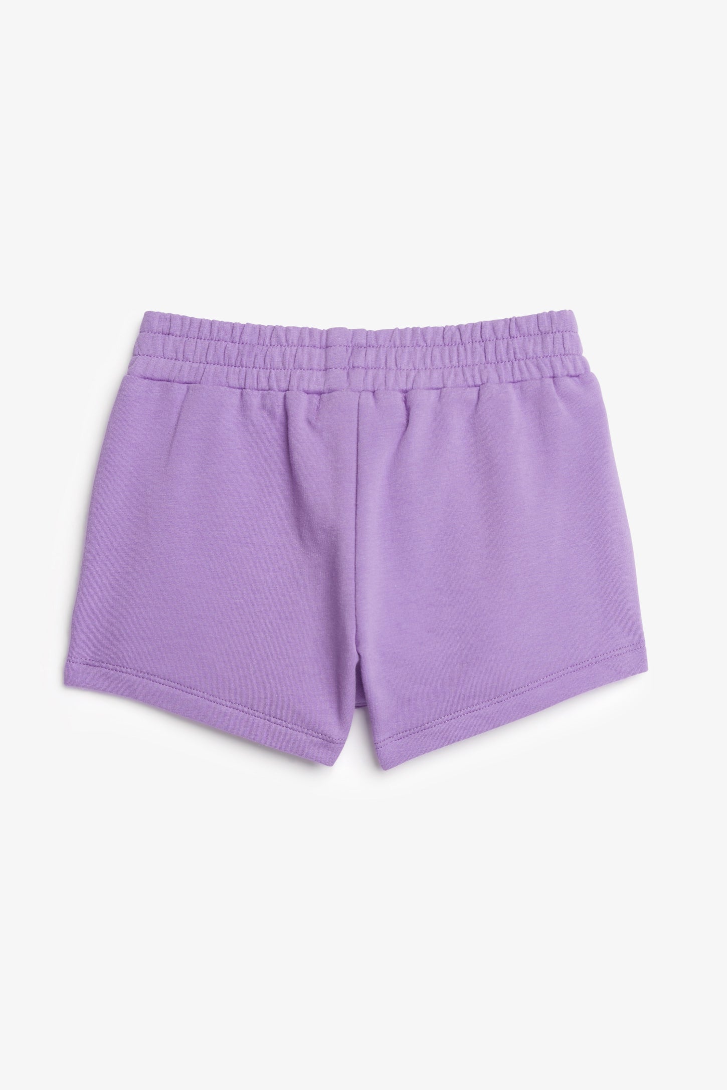 Short ouaté taille élastique - Enfant fille && MAUVE