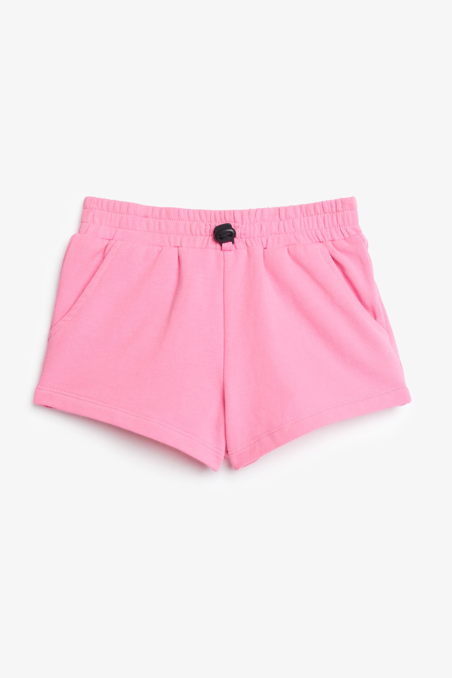 Short ouaté taille élastique - Enfant fille && ROSE FUCHSIA