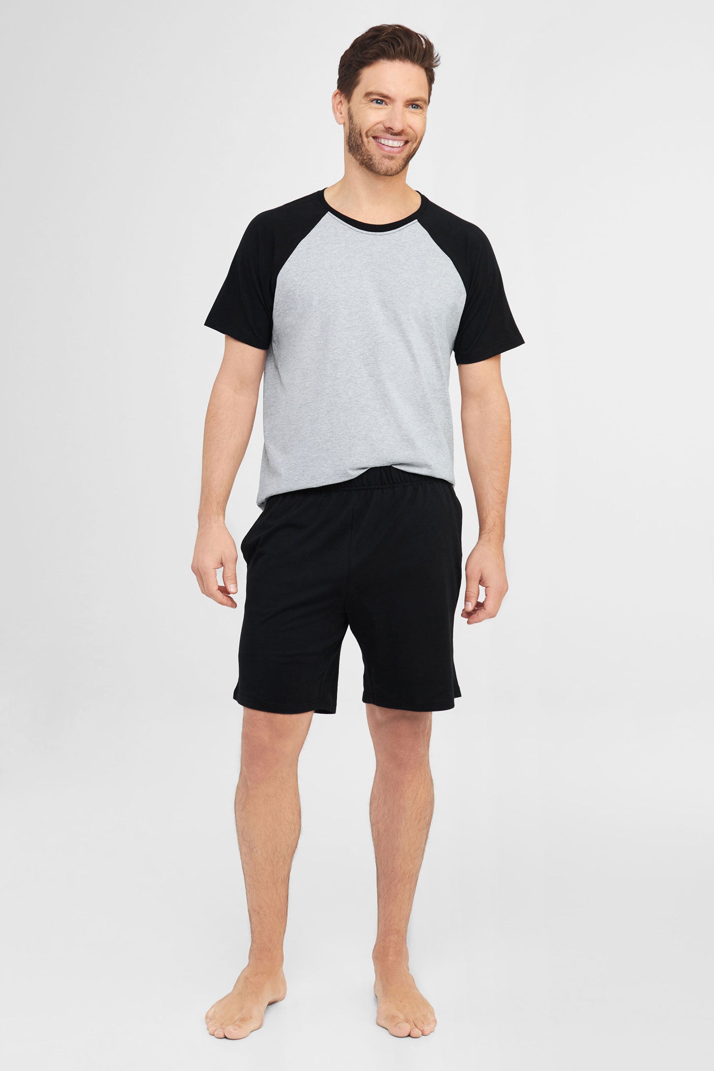 Short de nuit online homme coton