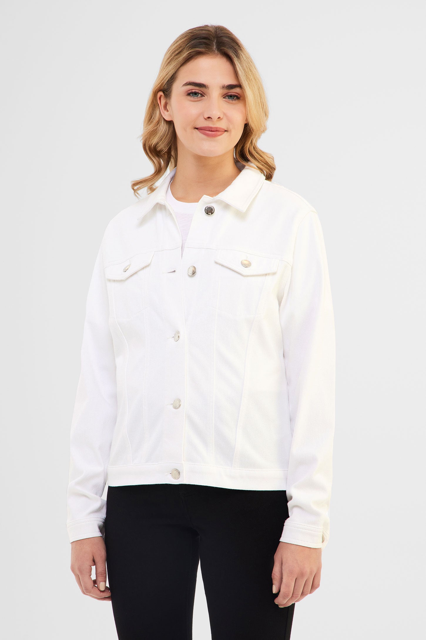 Veste jeans femme discount aubainerie