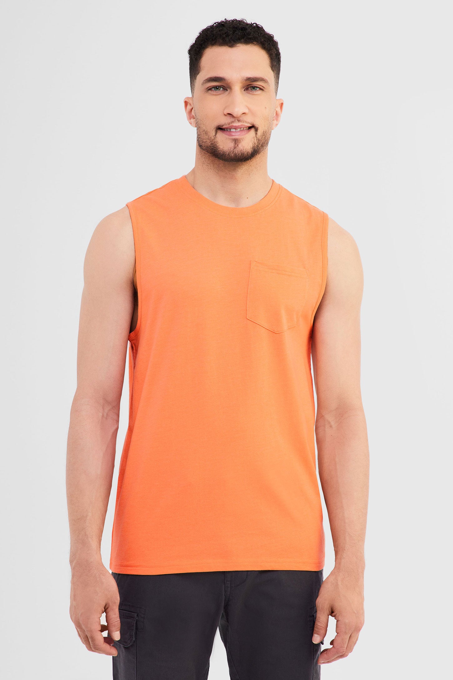 Duos futés, Camisole à poche en coton, 2/30$ - Homme && CORAIL