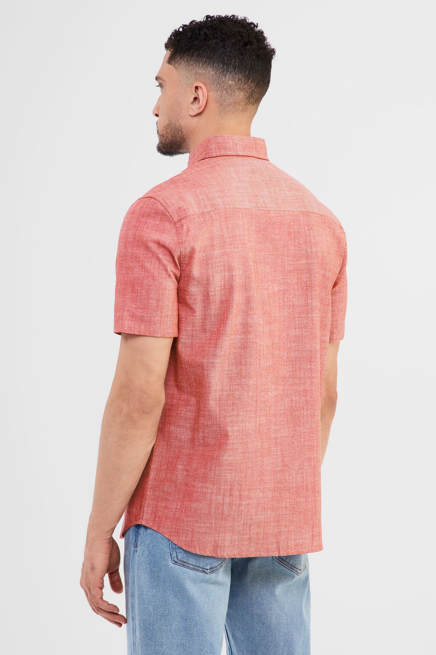 Chemise manches courtes en Coton - Homme && ROSE