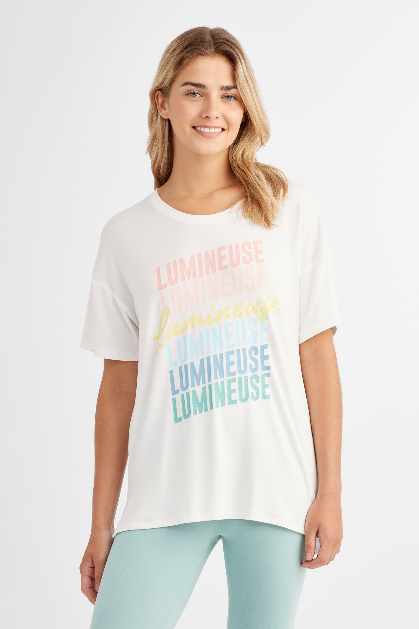 T shirt cheap long ample femme