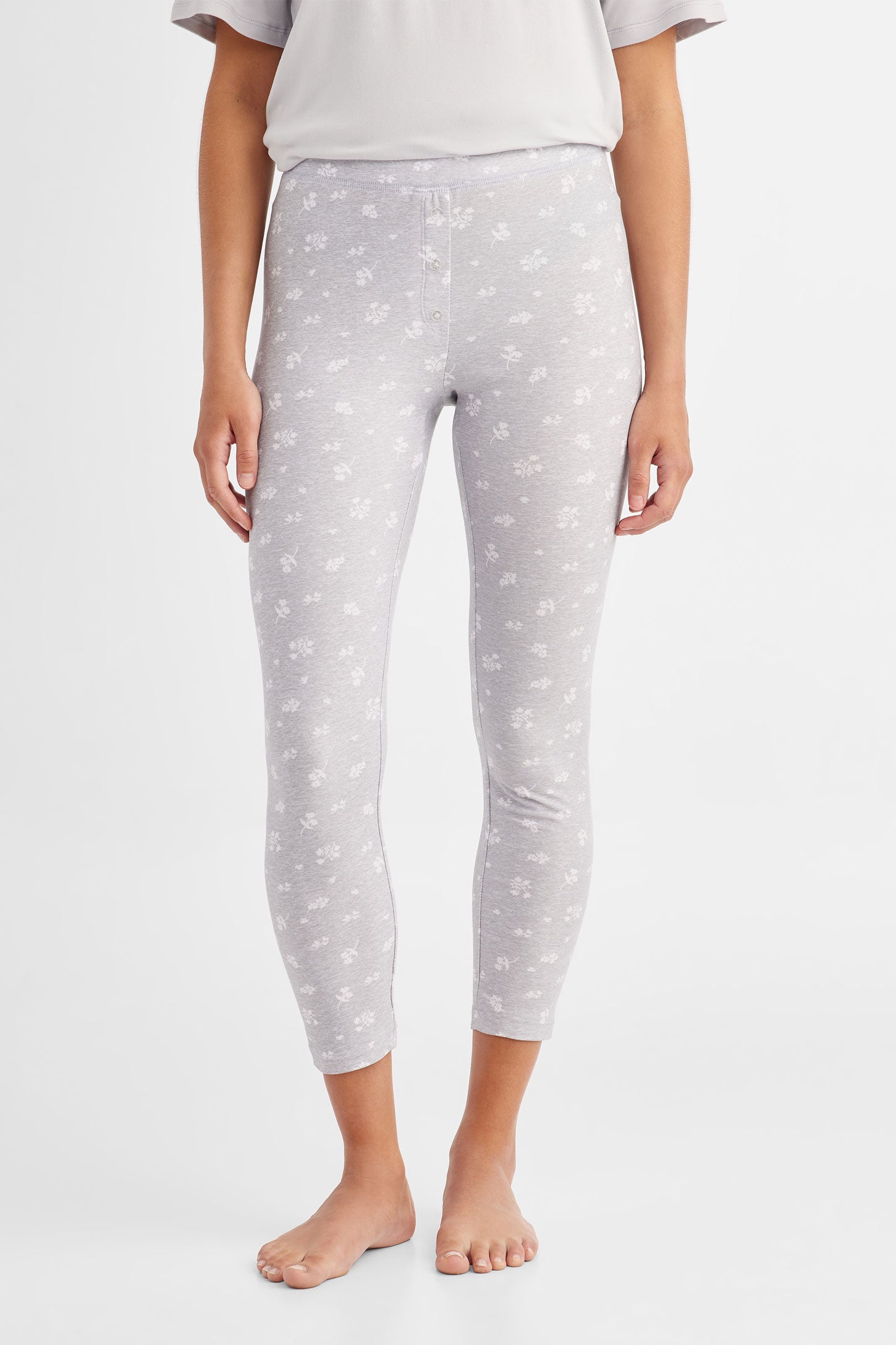 Legging pyjama - Femme && GRIS MULTI