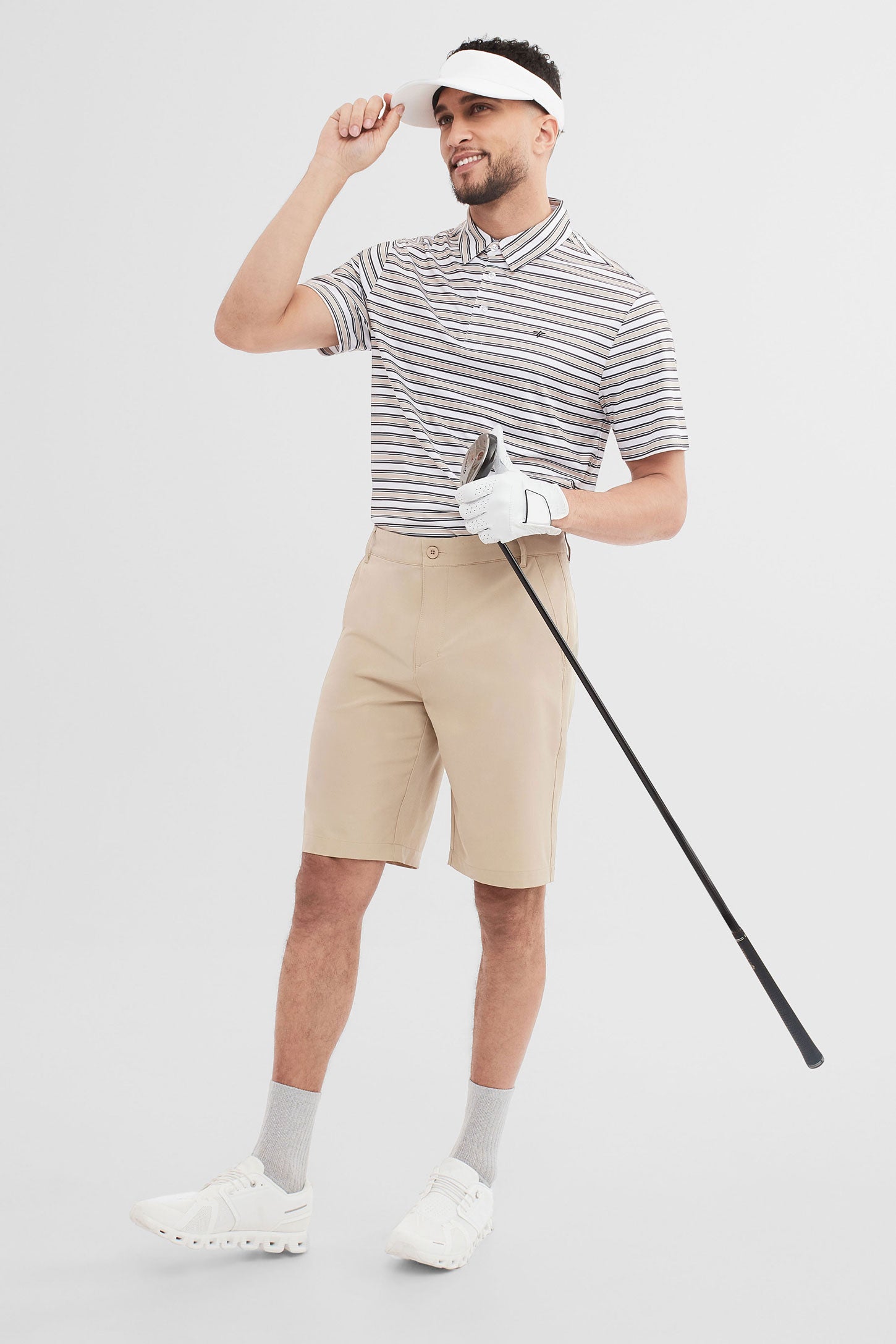 Short golf - Homme && BEIGE