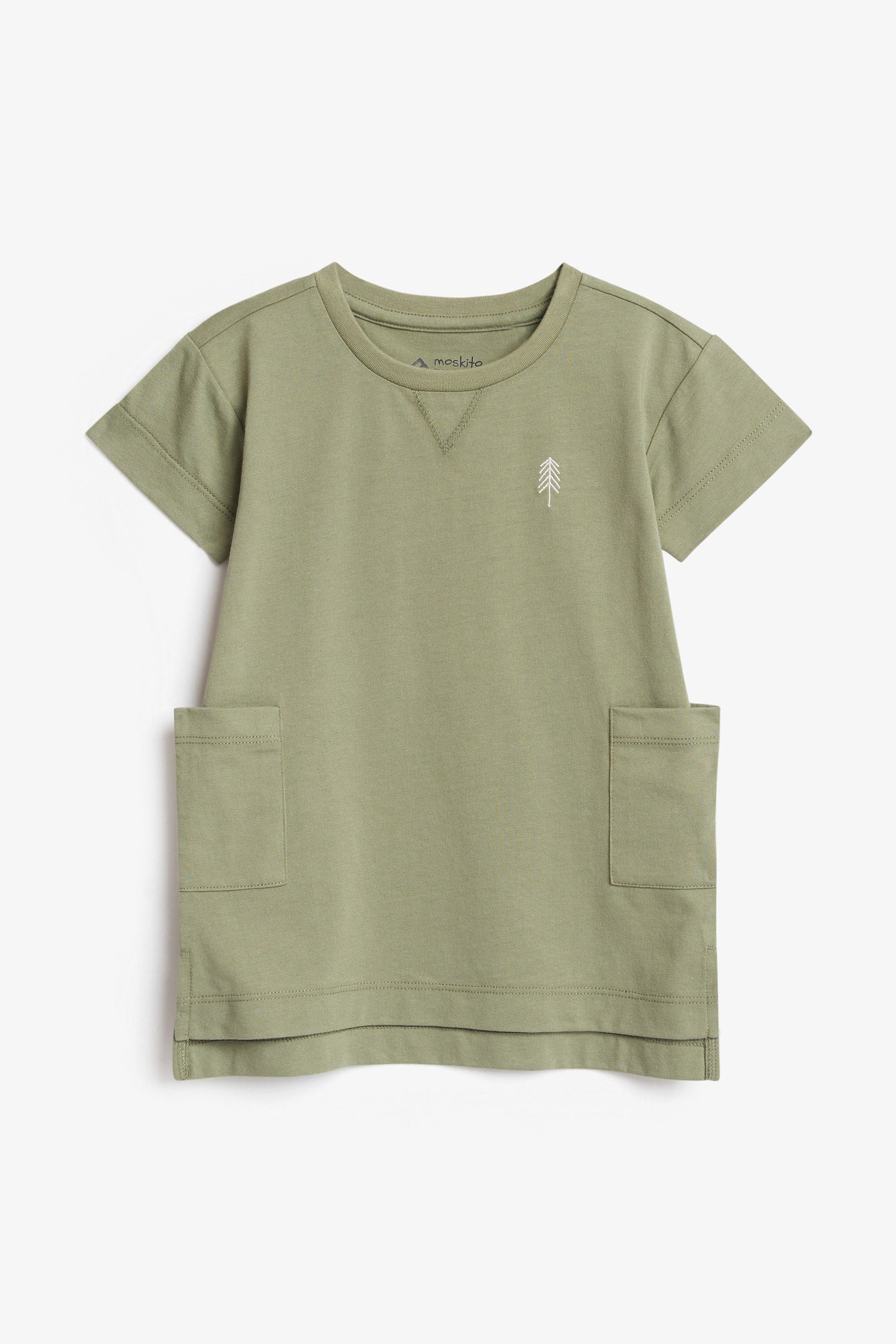 Robe t-shirt avec protection FPU BM - Bébé fille && VERT
