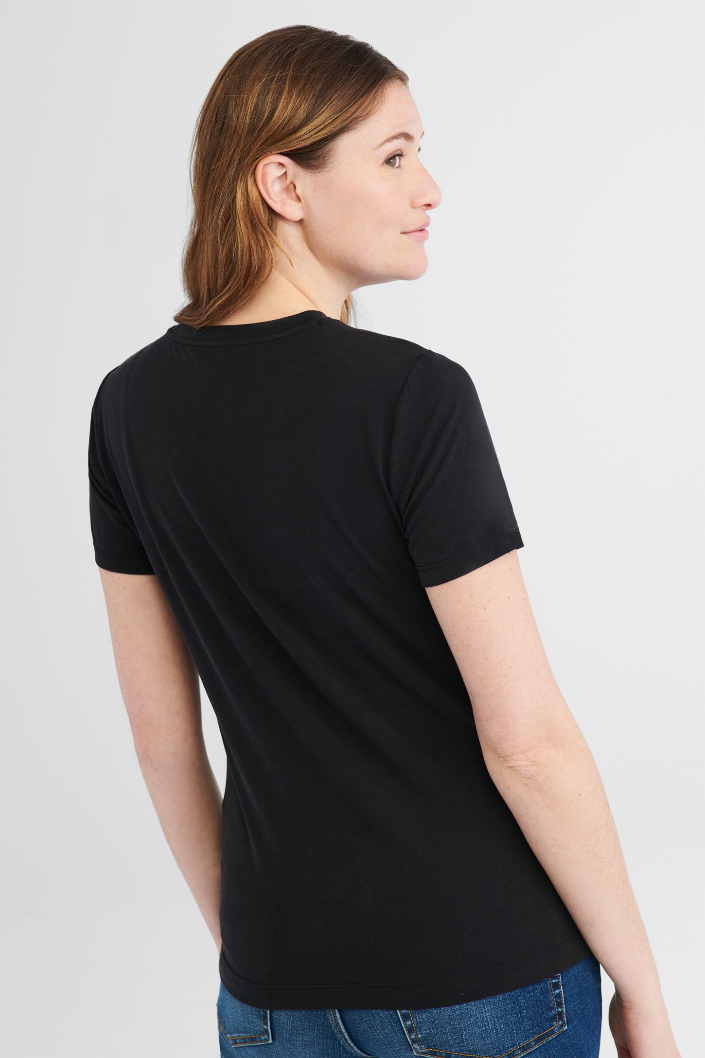 T-shirt imprimé BM, 2/50$ - Femme && NOIR