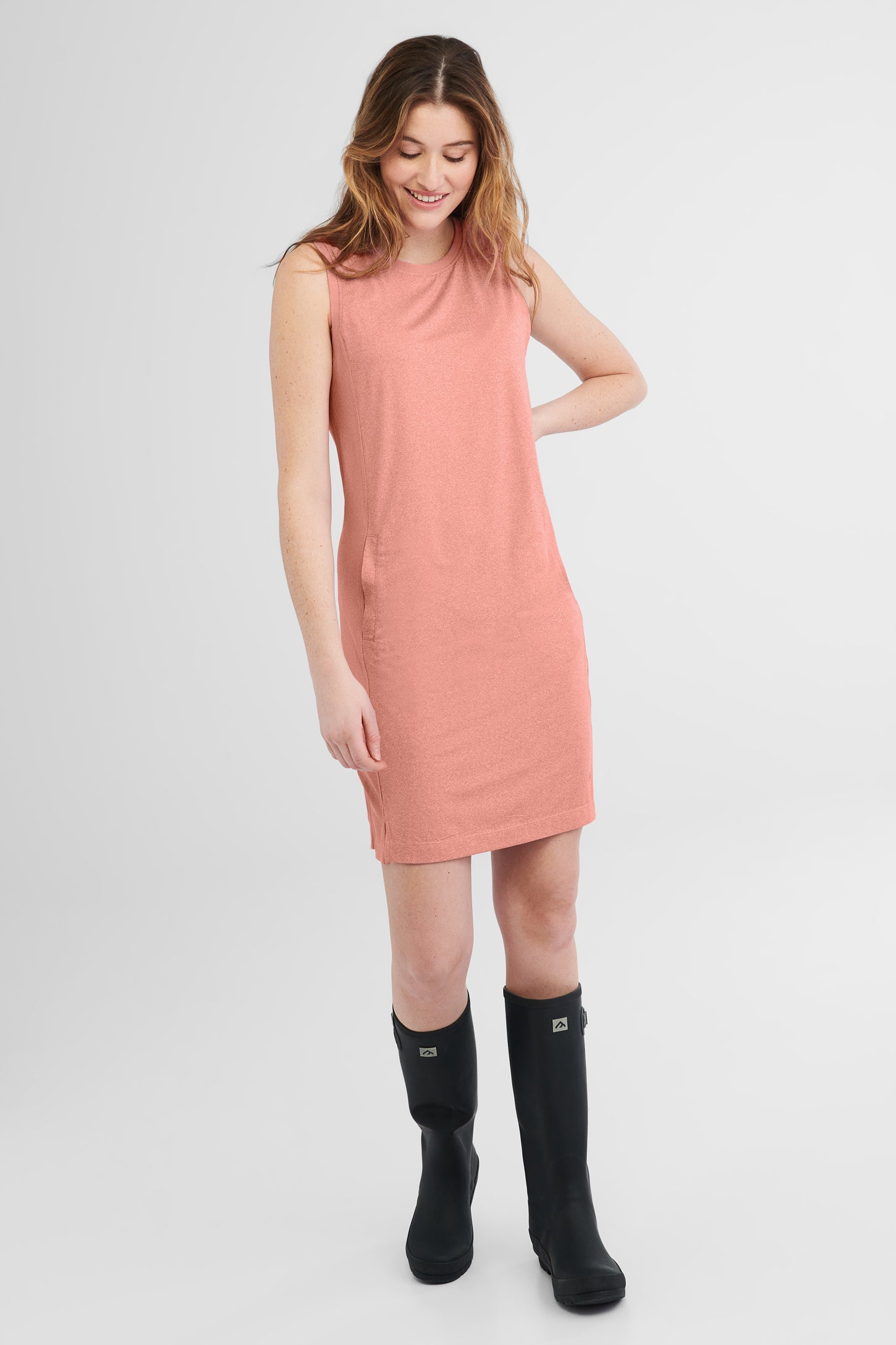 Robe à poches ultra douce BM - Femme && ROSE