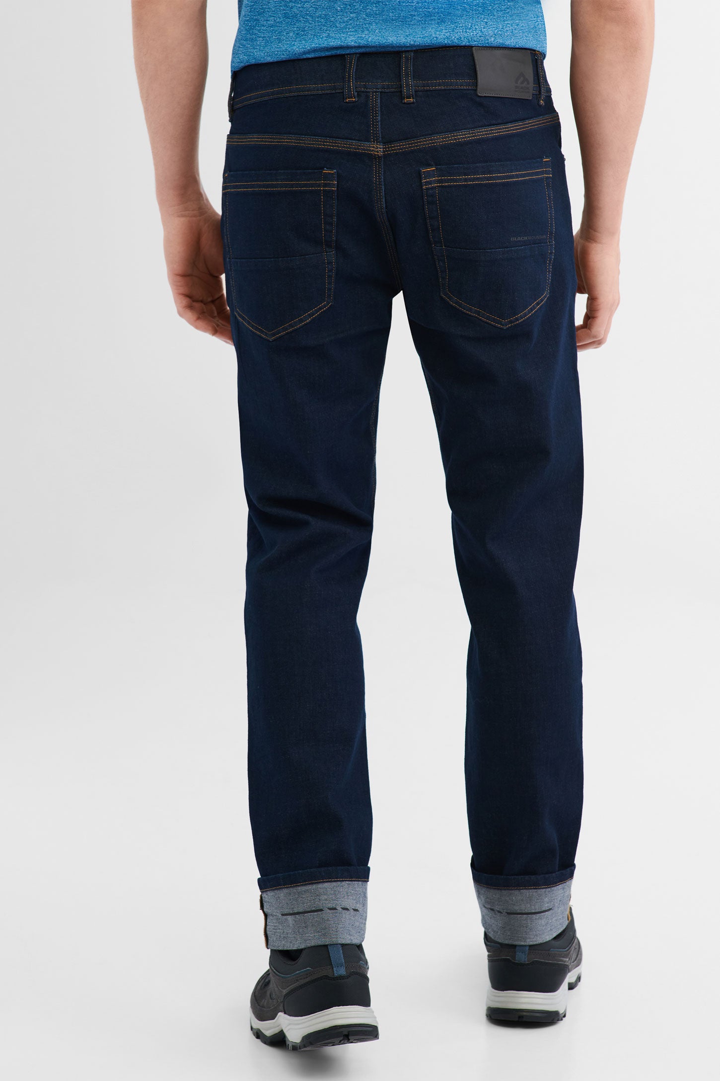 Jeans extensible 4 sens BM - Homme && DENIM FONCE