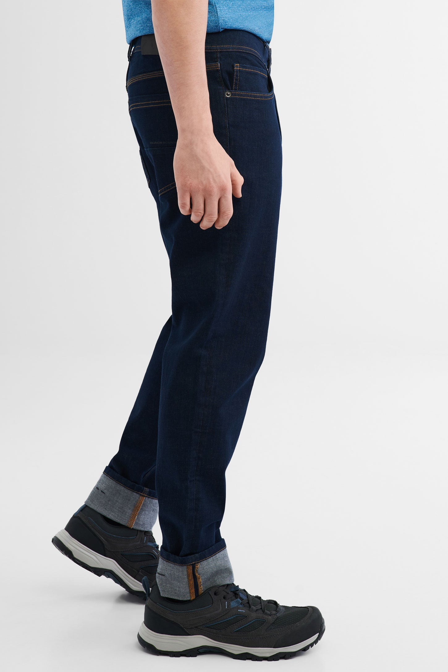 Jeans extensible 4 sens BM - Homme && DENIM FONCE
