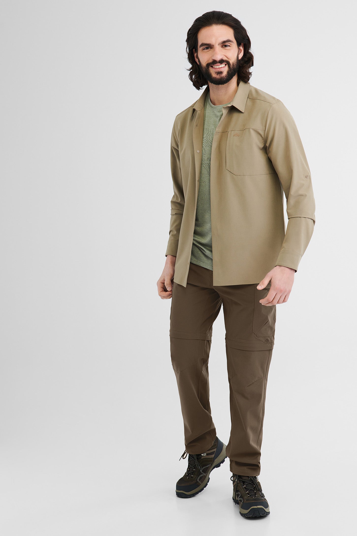 Chemise avec protection FPU - Homme && KAKI