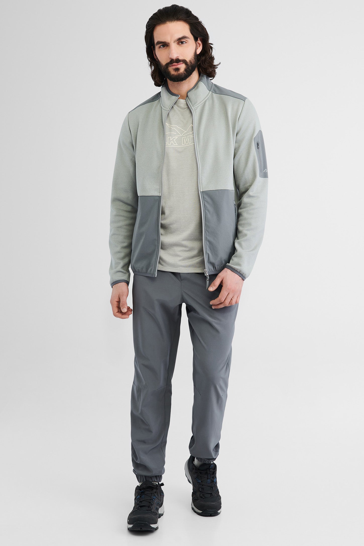 Veste ultra-douce BM - Homme && GRIS