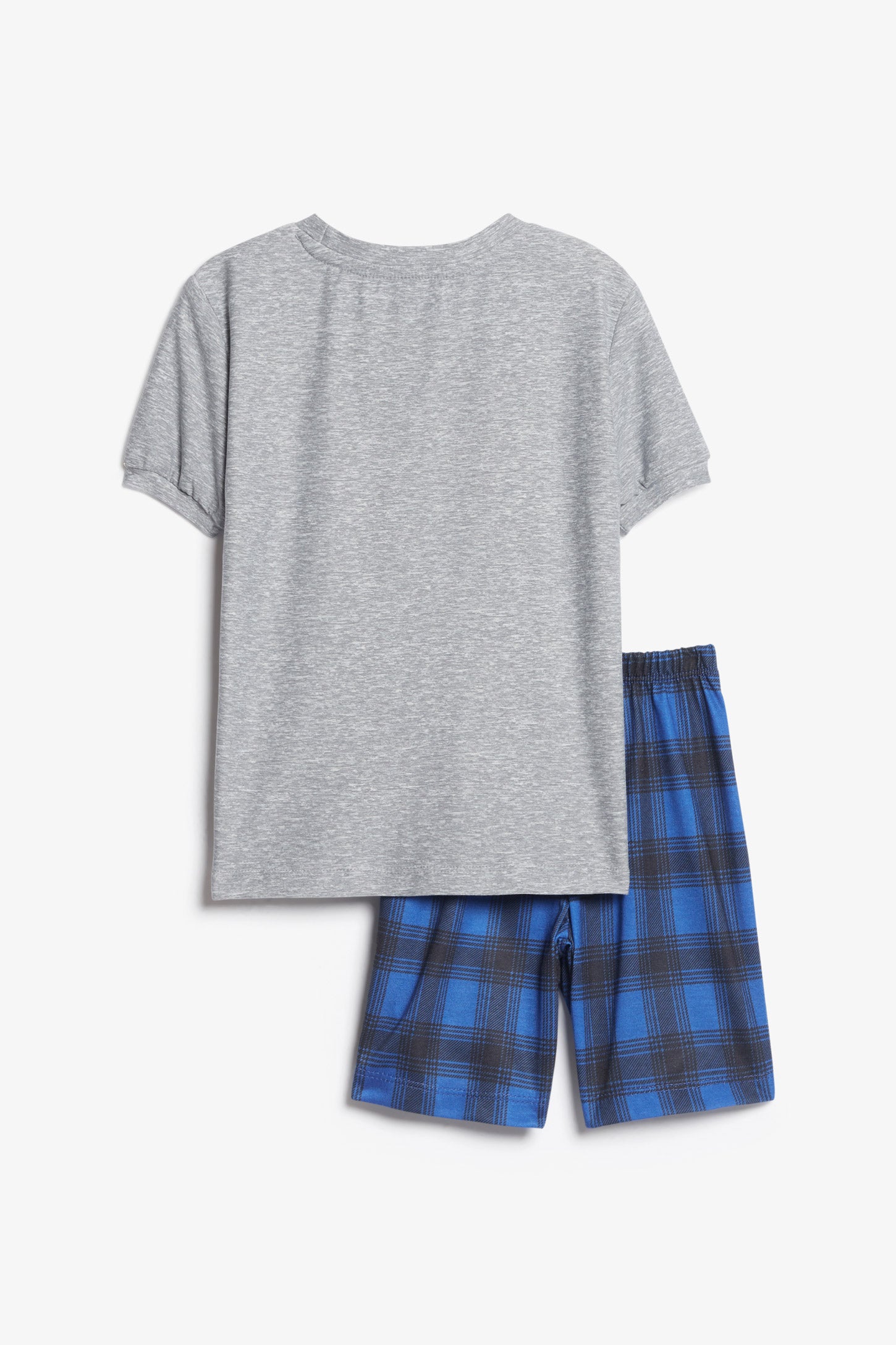 Pyjama 2-pièces t-shirt et short, 2/35$ - Enfant garçon && GRIS MIXTE