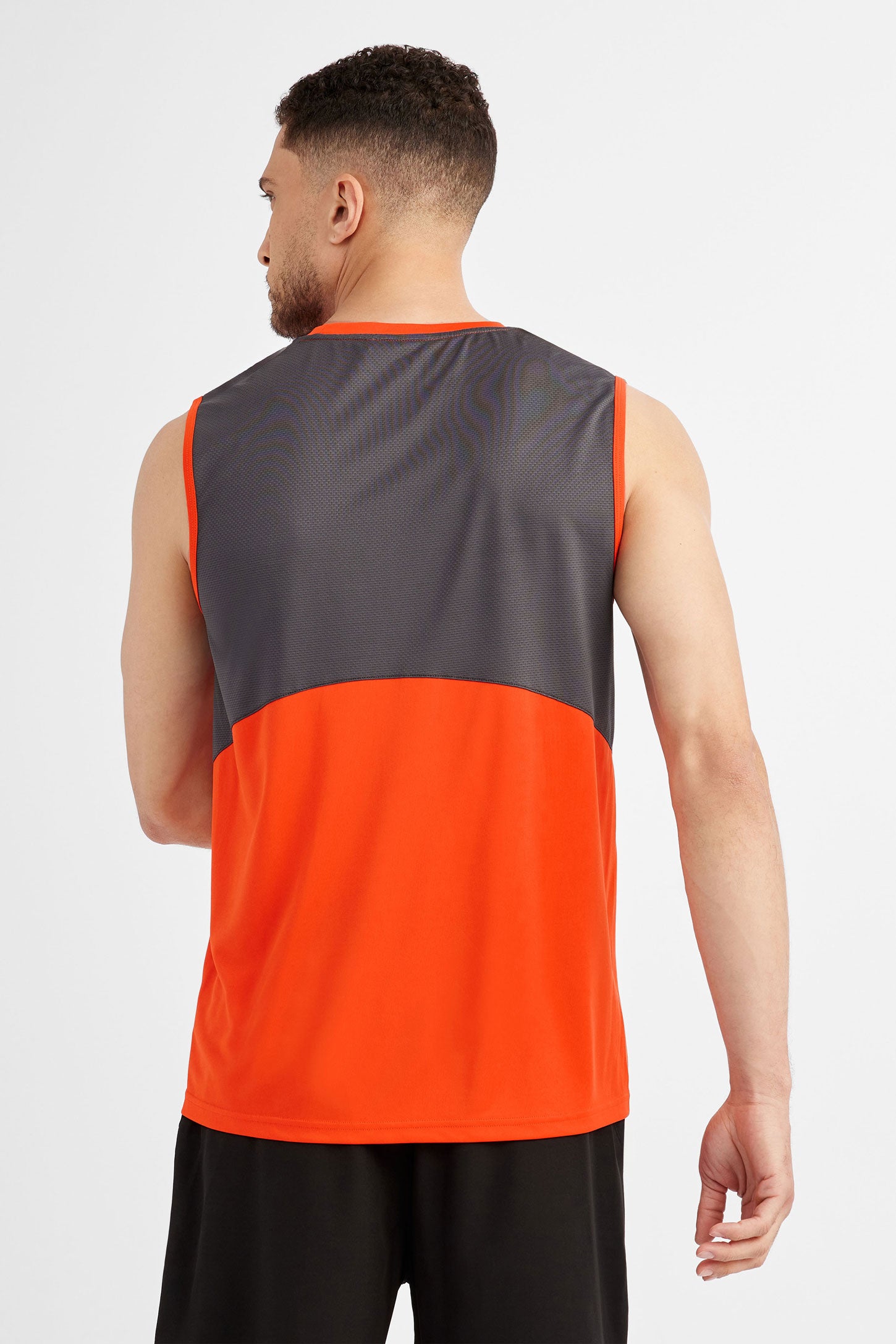 Camisole athlétique - Homme && ORANGE