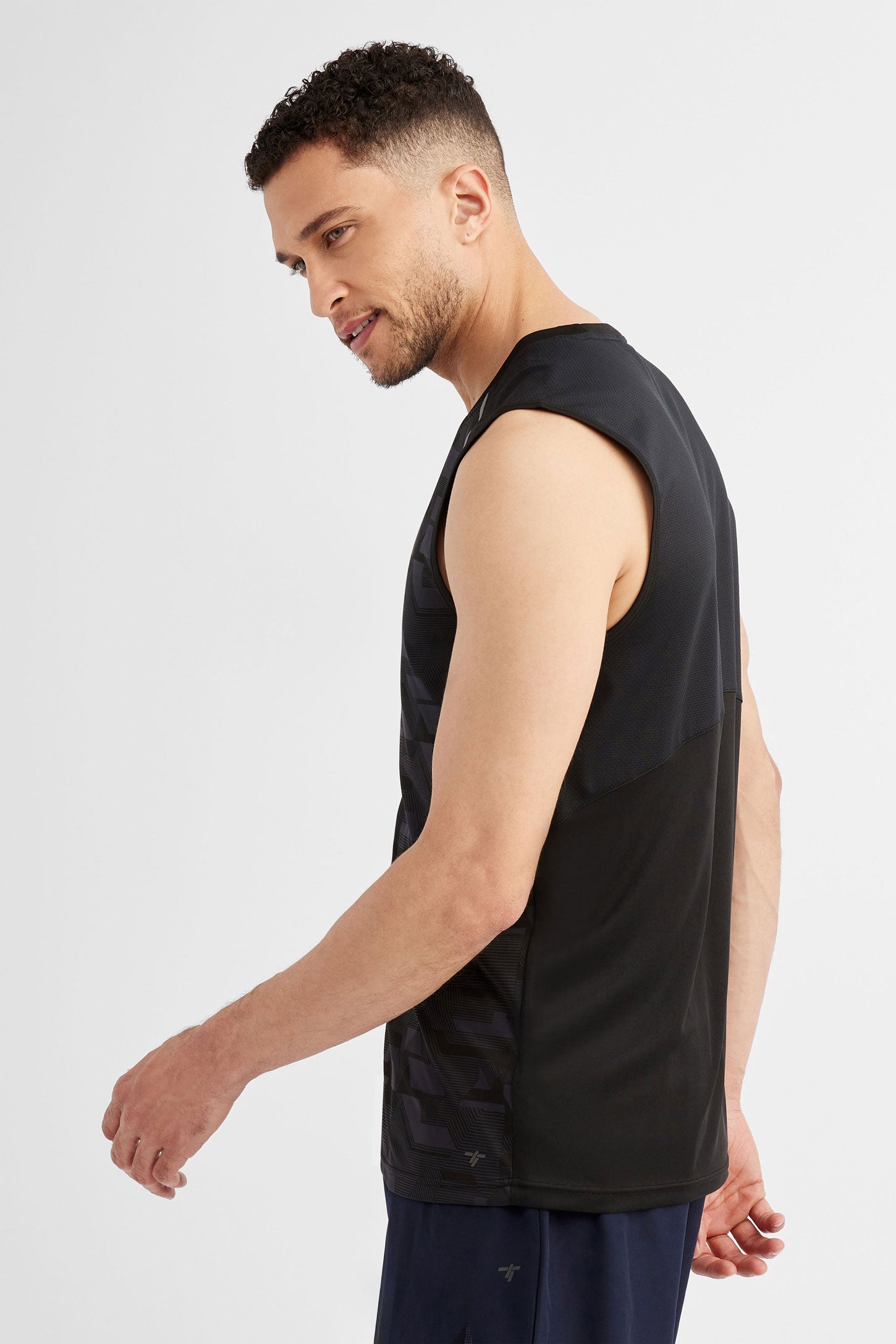 Camisole athlétique - Homme && COMBO NOIR