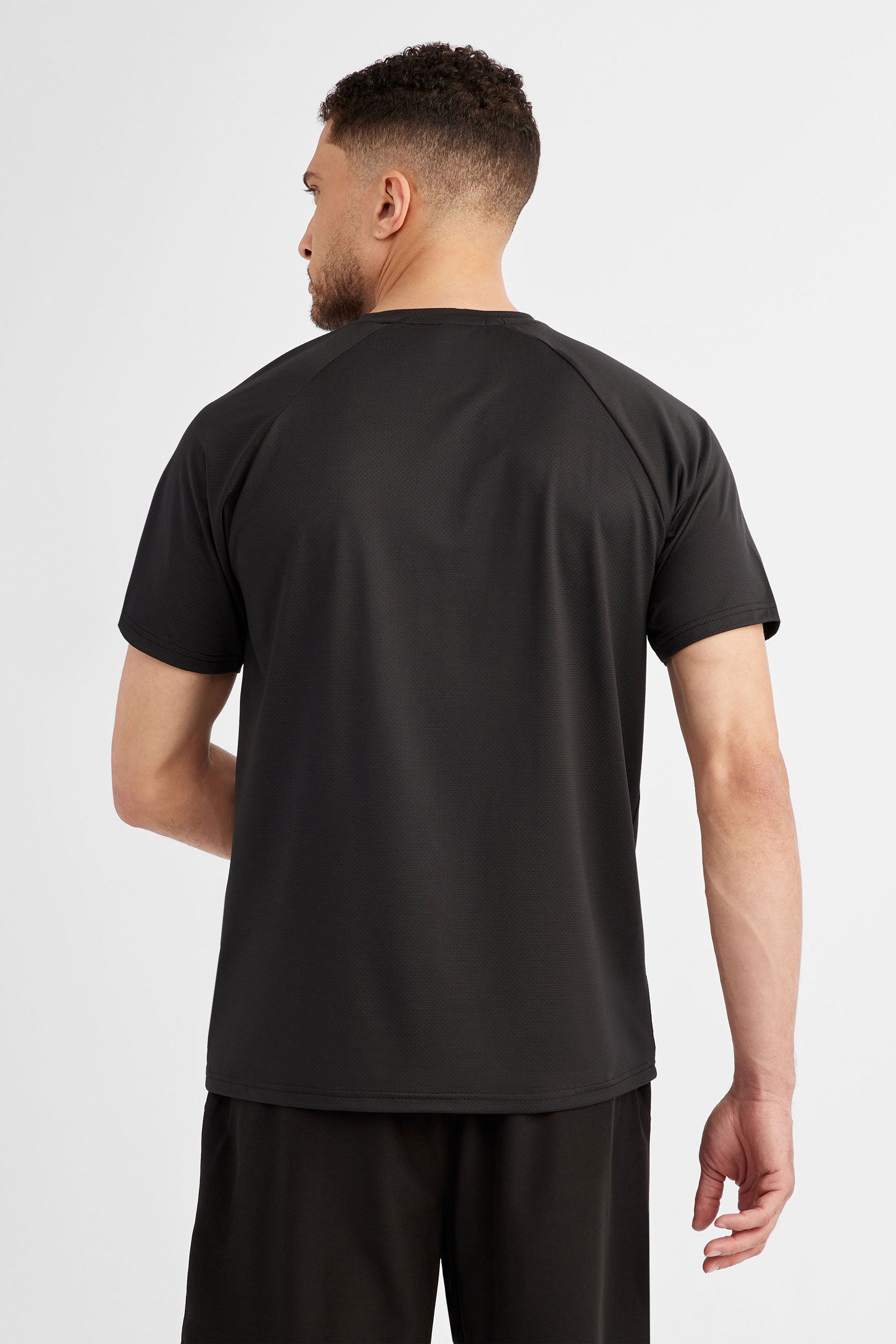 T-shirt athlétique - Homme && NOIR