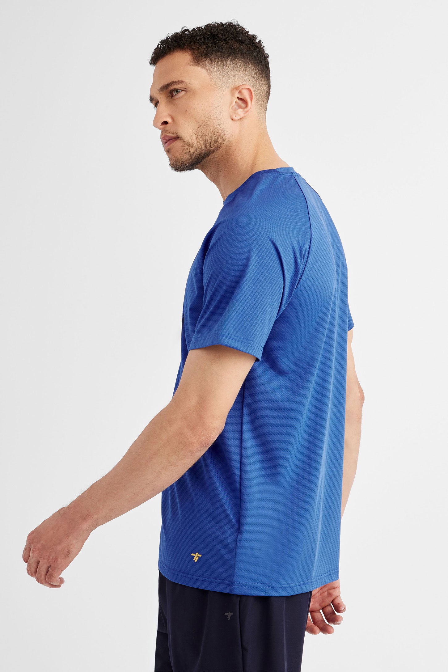 T-shirt athlétique - Homme && BLEU