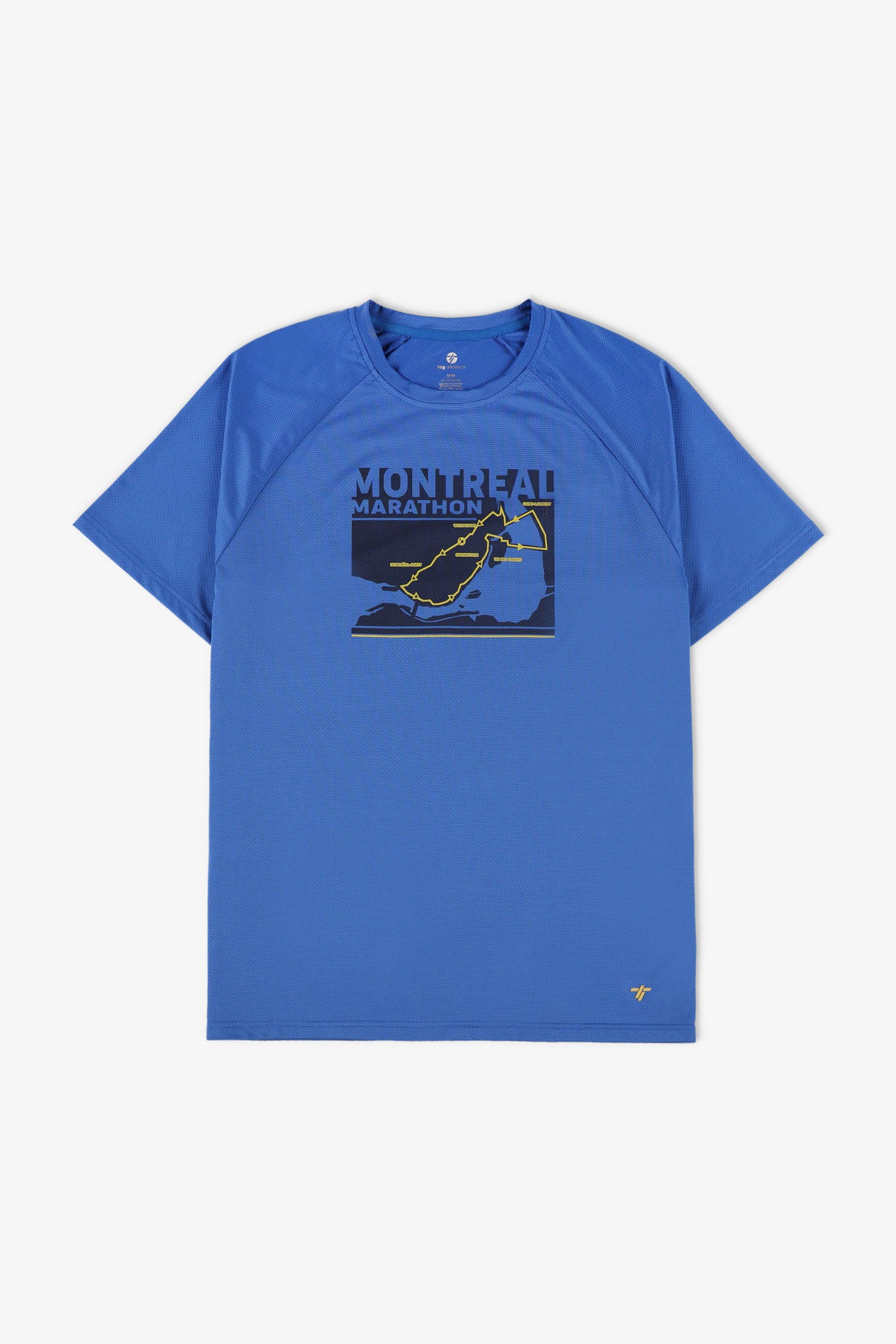 T-shirt athlétique - Homme && BLEU