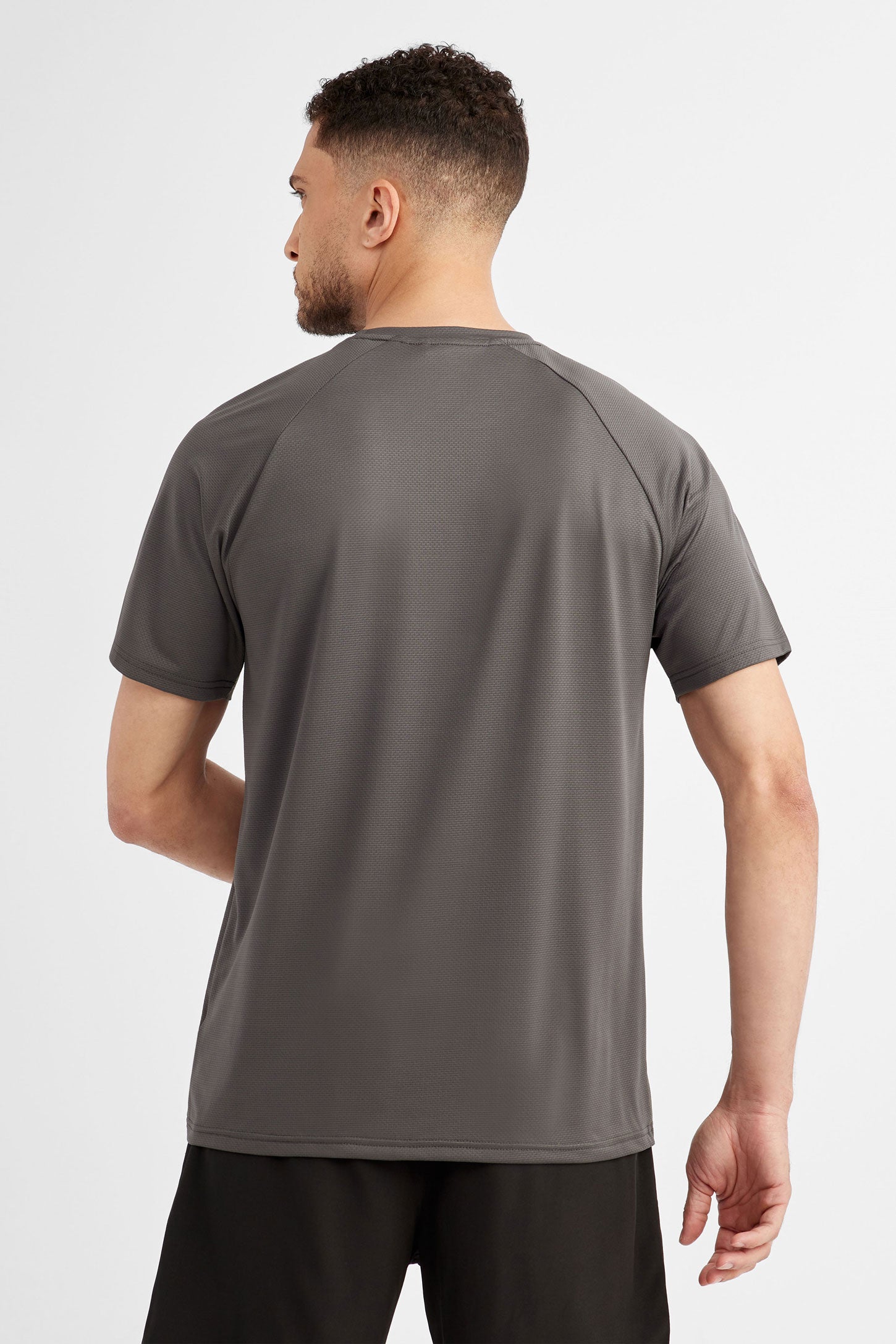 T-shirt athlétique - Homme && GRIS FONCE