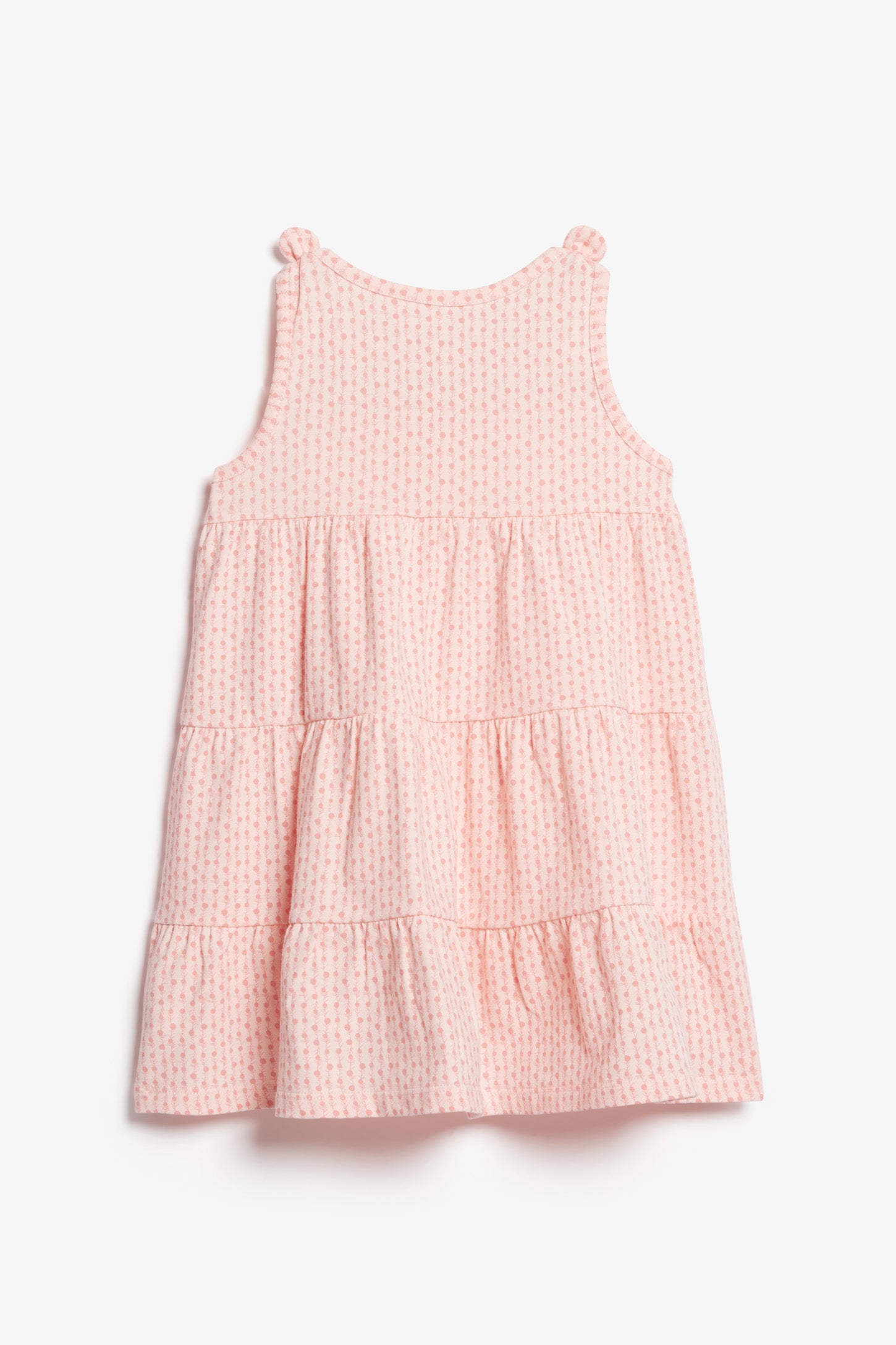 Robe à volants étagés en coton - Bébé fille && ROSE MULTI