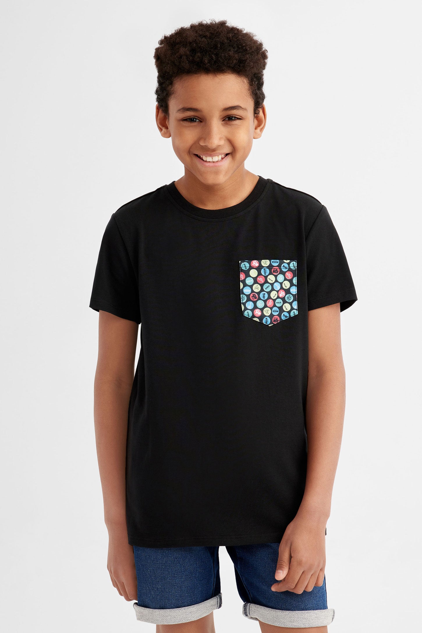 Cotton pocket t shirt 2 25 Teenage boy