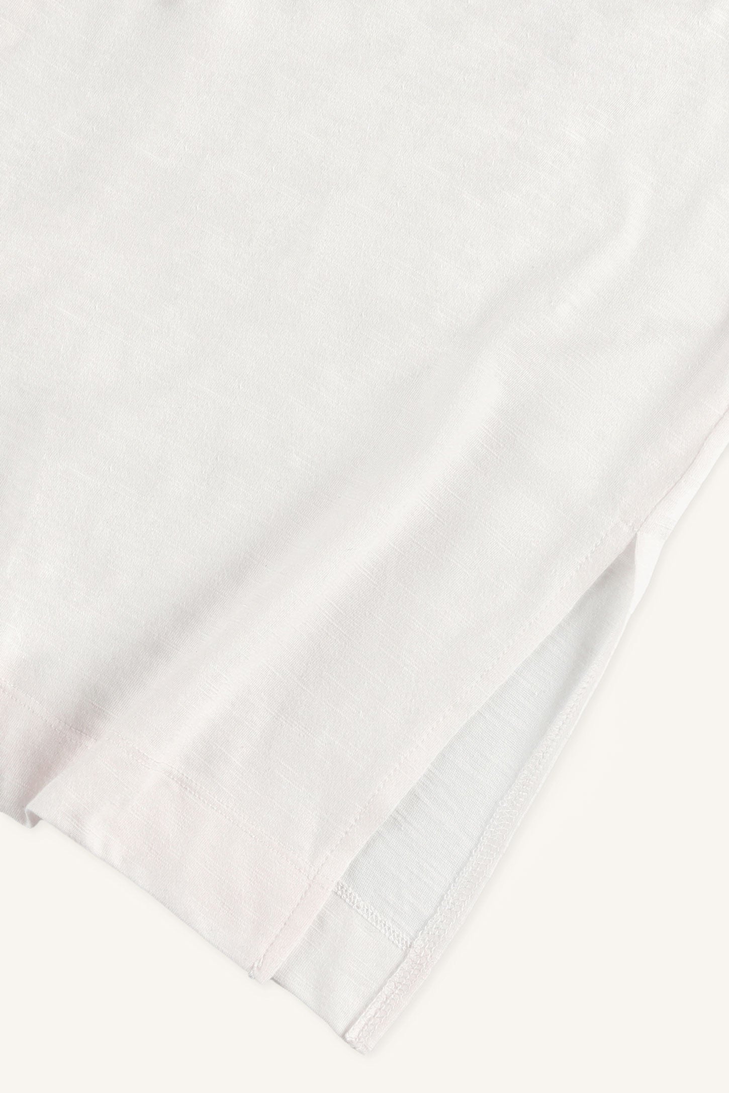 T-shirt surdimensionnée col bateau en jersey - Femme && BLANC
