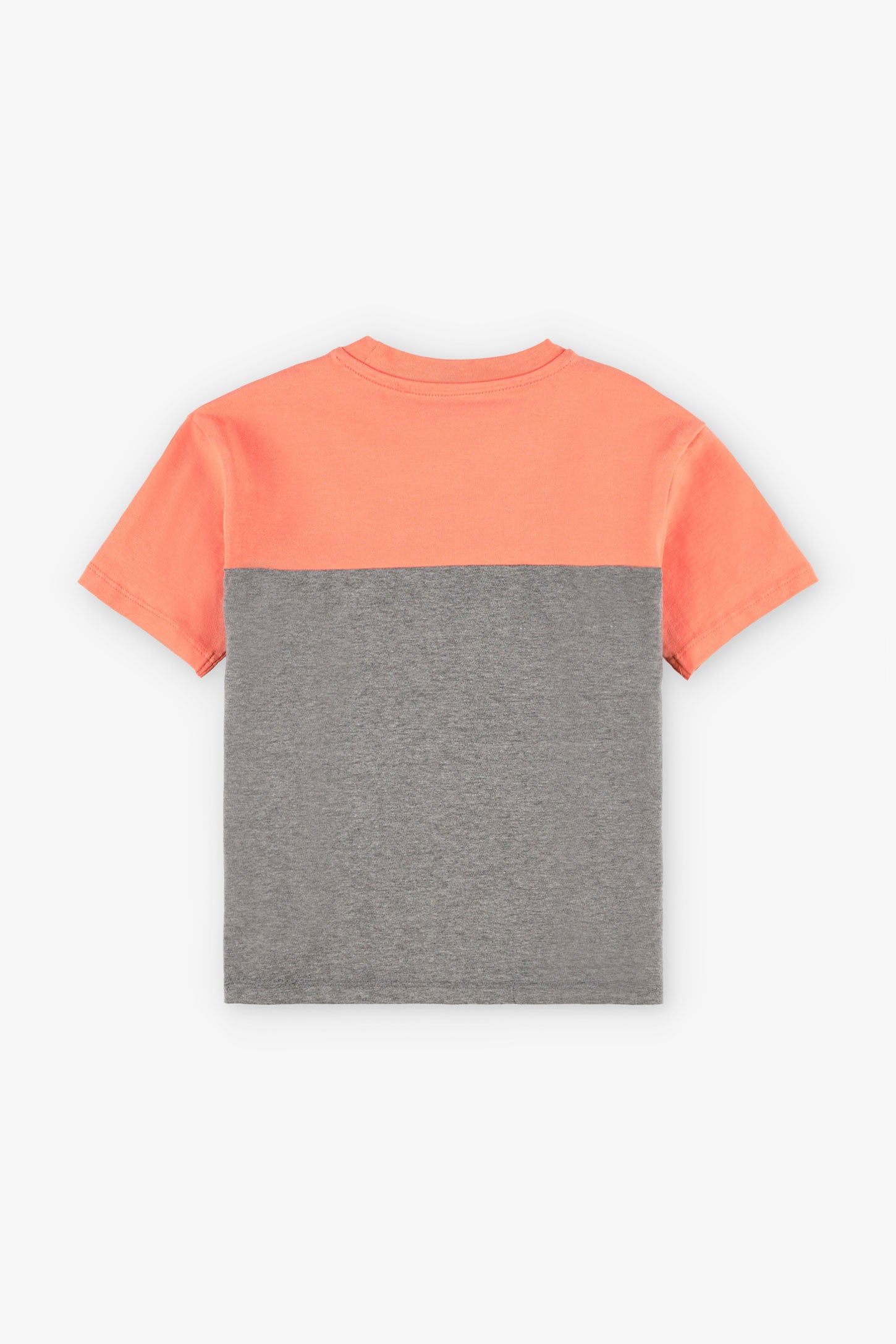 T-shirt à poche en coton, 2/20$ - Enfant garçon && GRIS MIXTE